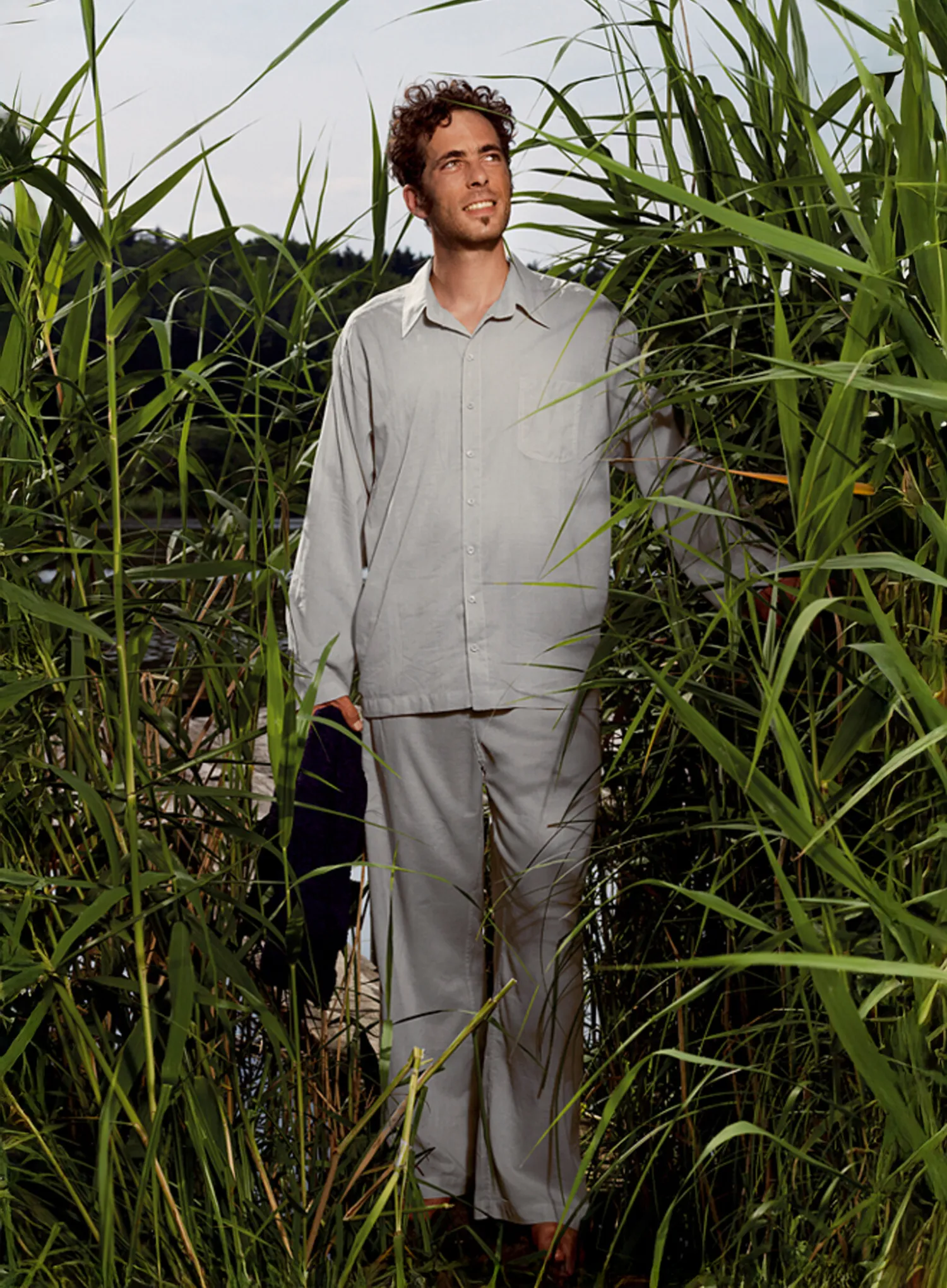 Pyjama Cocoon Travel Pyjama - Insect Shield - safari grey
