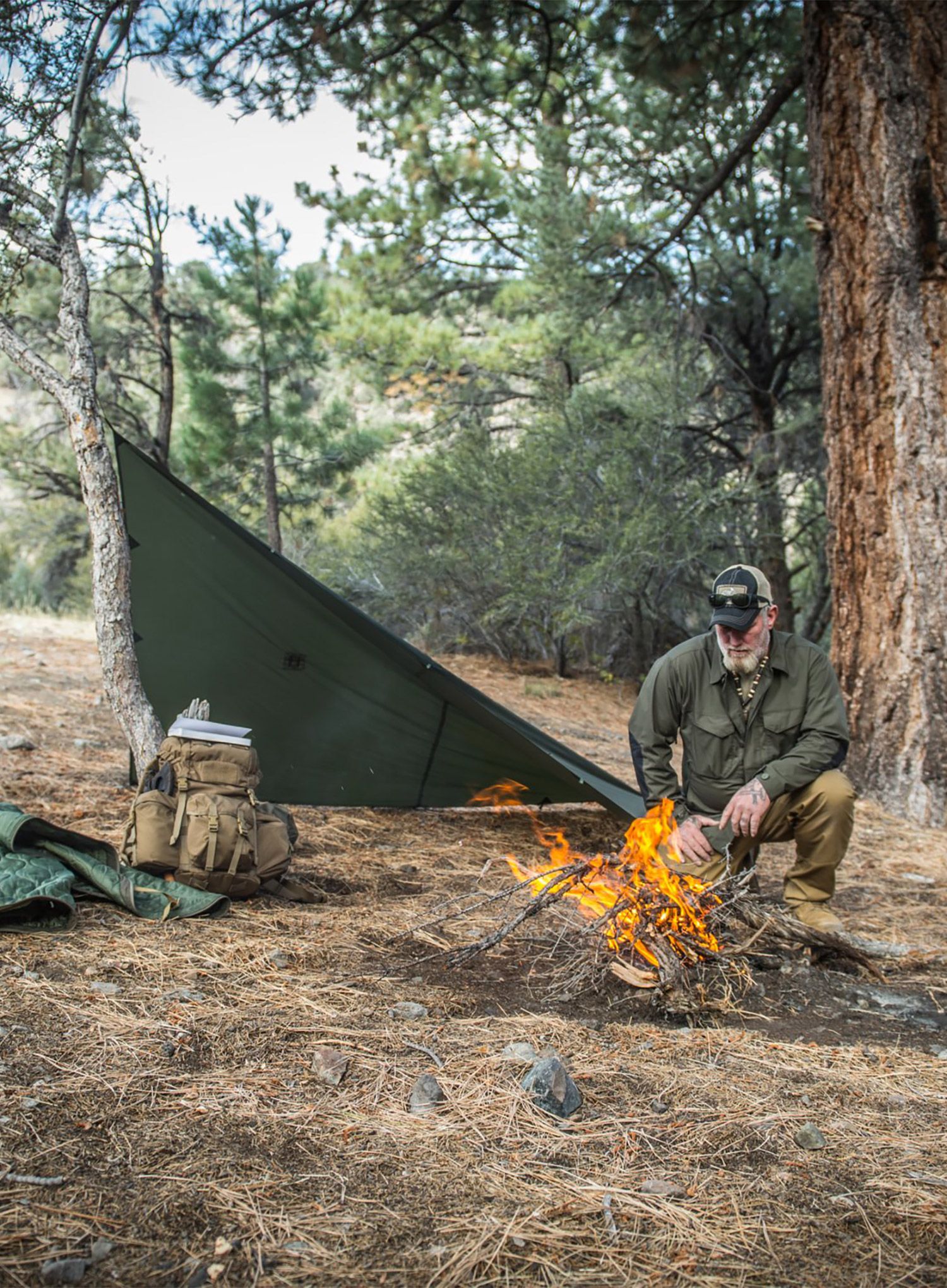 Biwaksack Helikon-Tex Supertarp Small - olive green