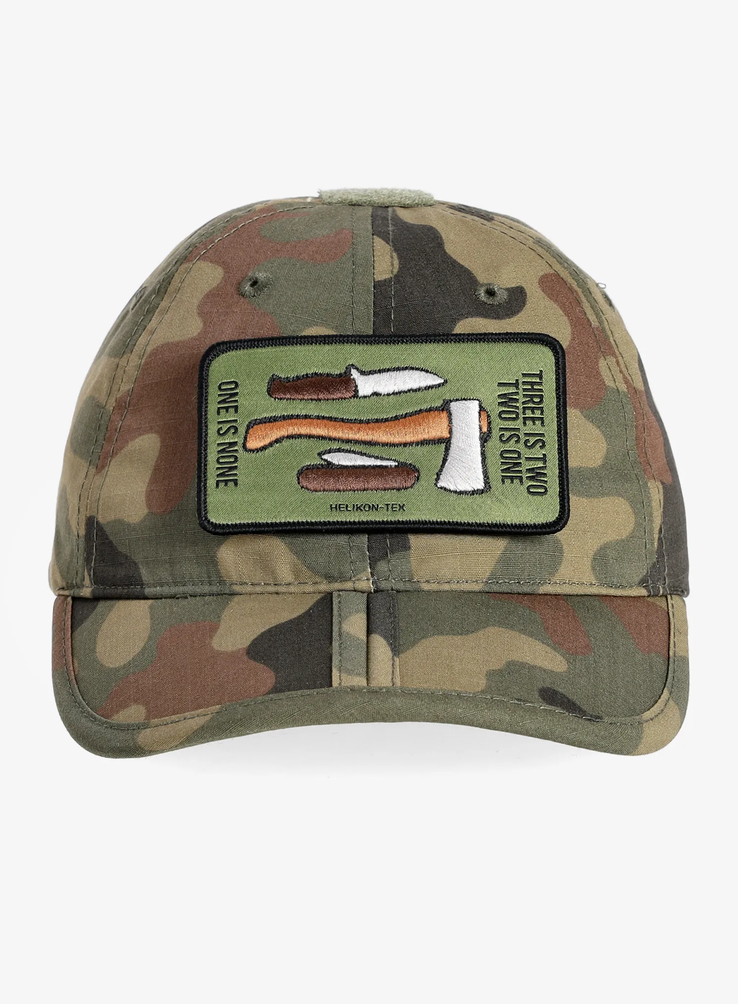Bohrhakenlasche Helikon-Tex One is none Patch - green