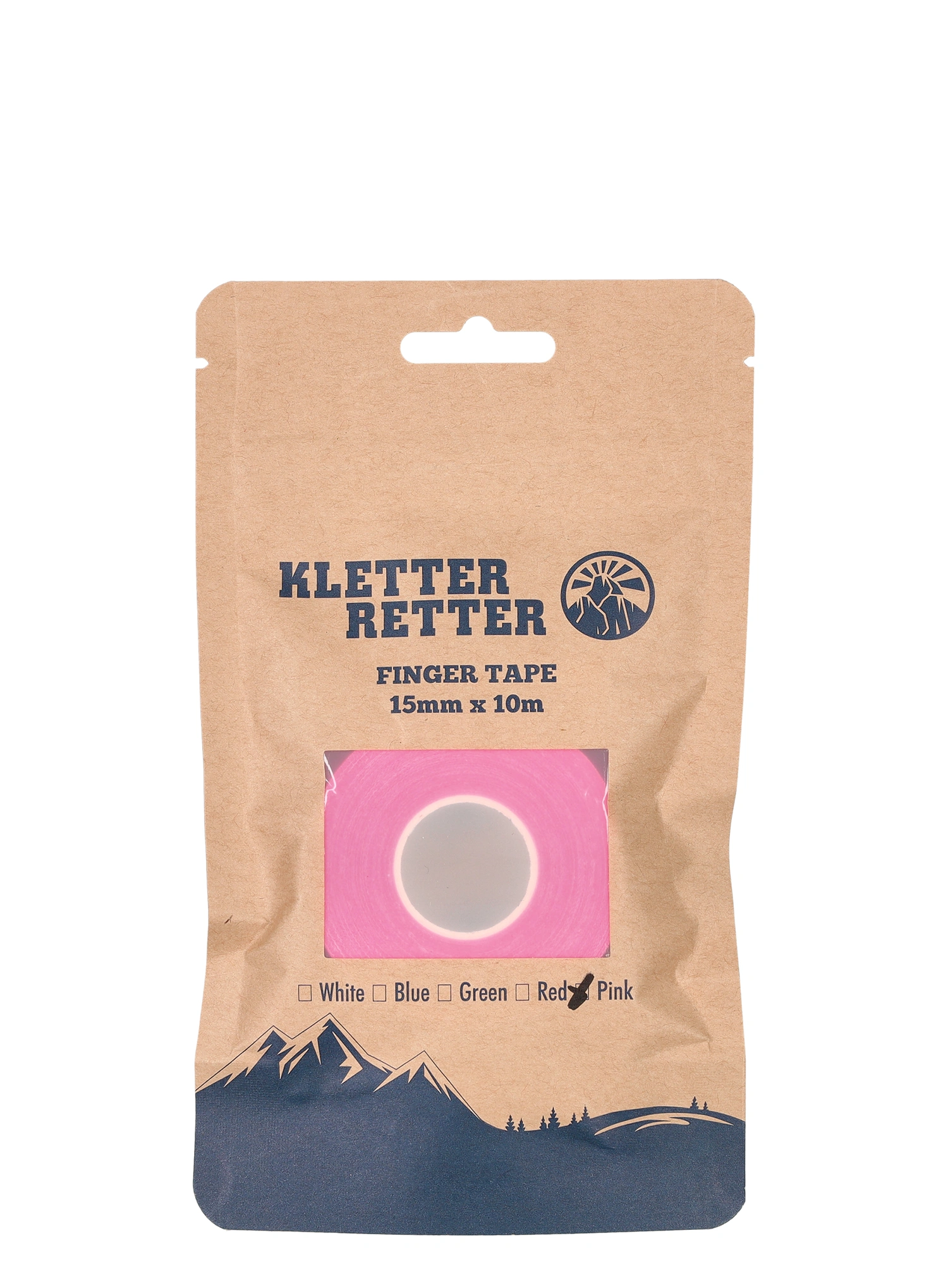 Tape Kletter Retter Finger Tape 15 mm 10 m - pink
