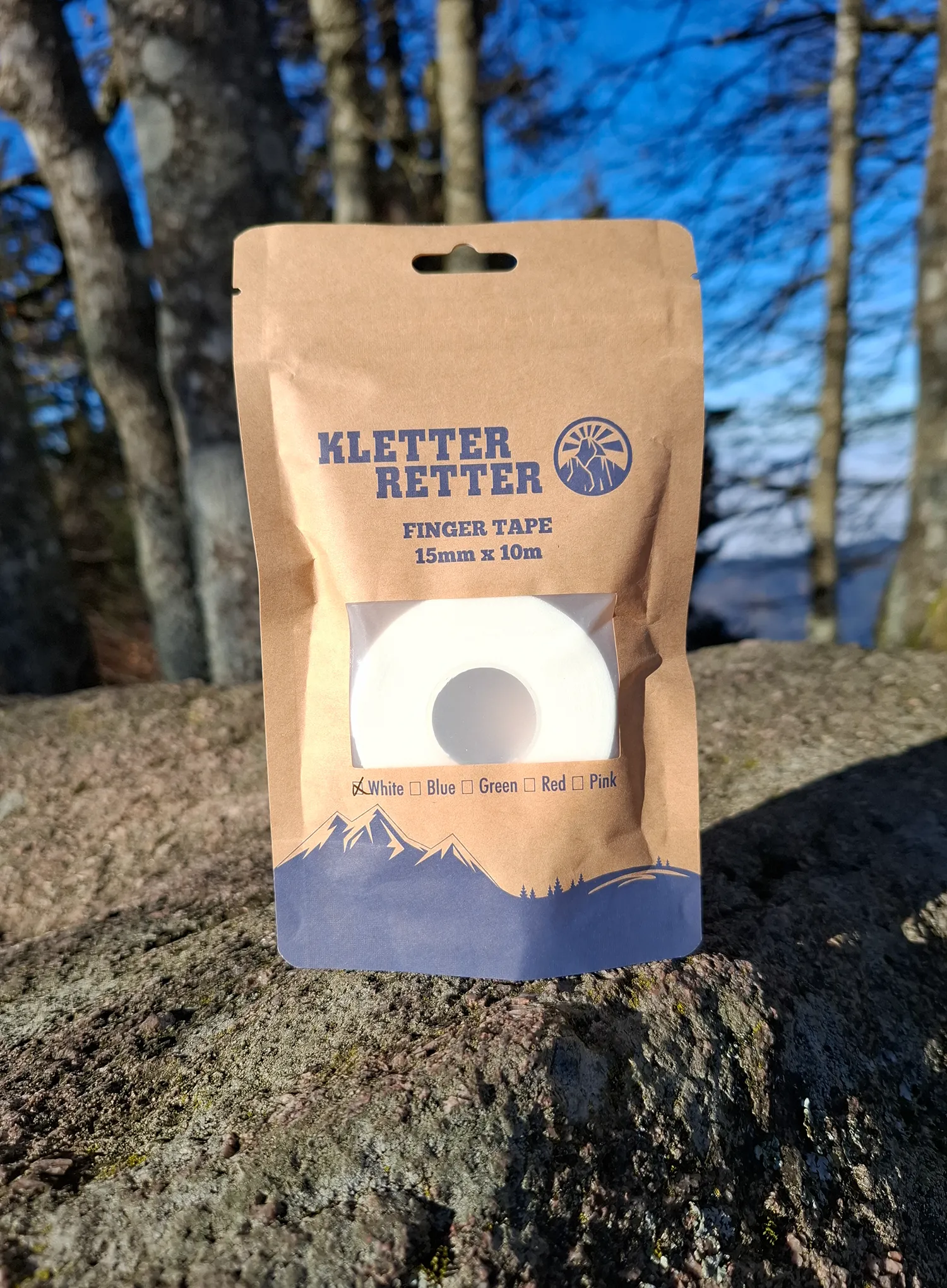 Tape Kletter Retter Tape 15 mm 10 m - white