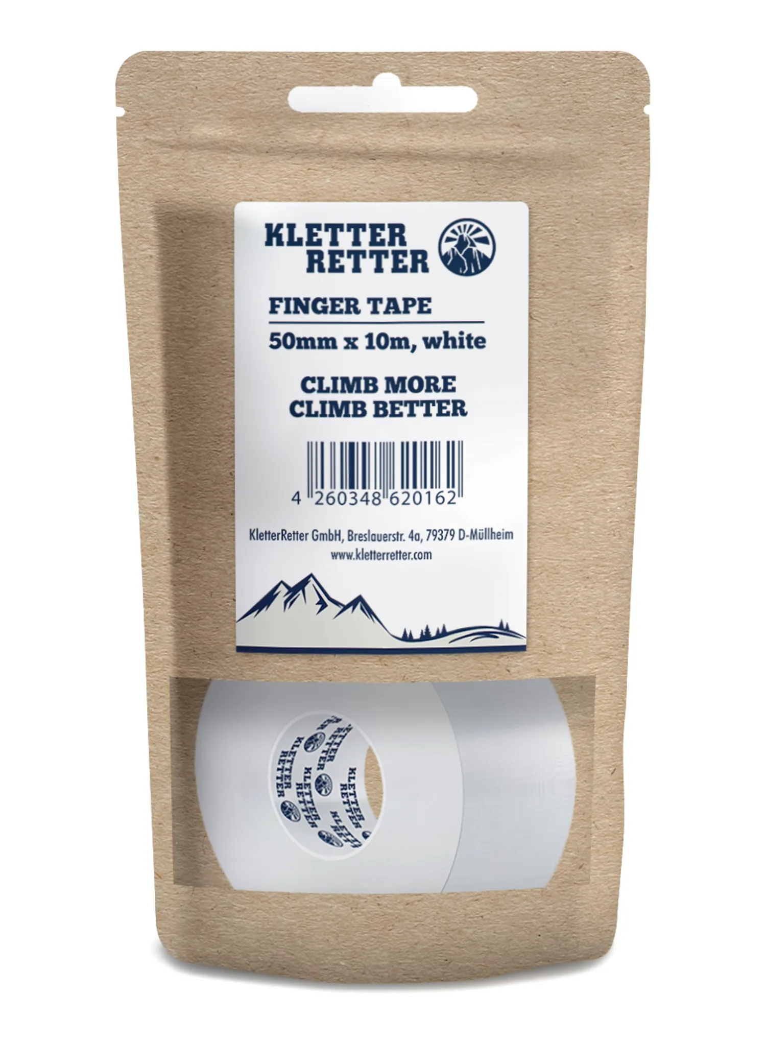 Tape Kletter Retter Tape 50 mm 10 m - white