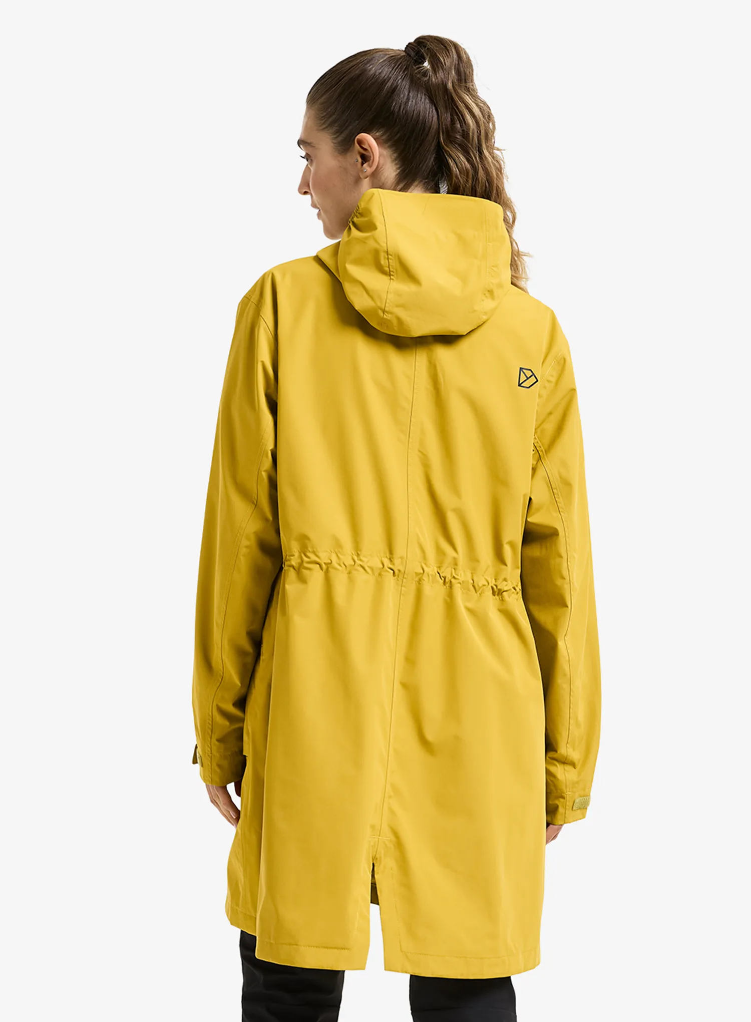 Regenjacke Damen Wasserdicht Didriksons Eliana Parka - yellow pollen