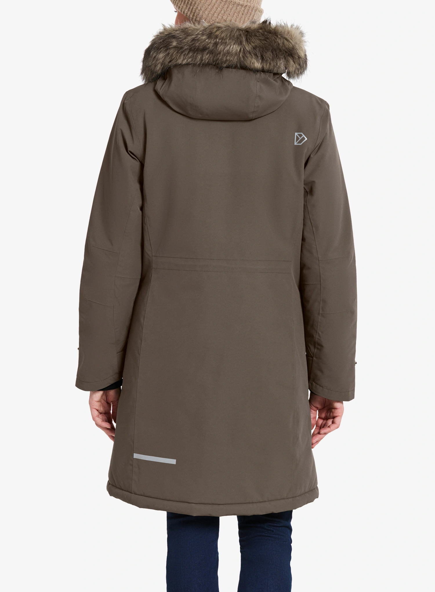 Winter Parka Damen Didriksons Erika Parka 3 - mocha brown
