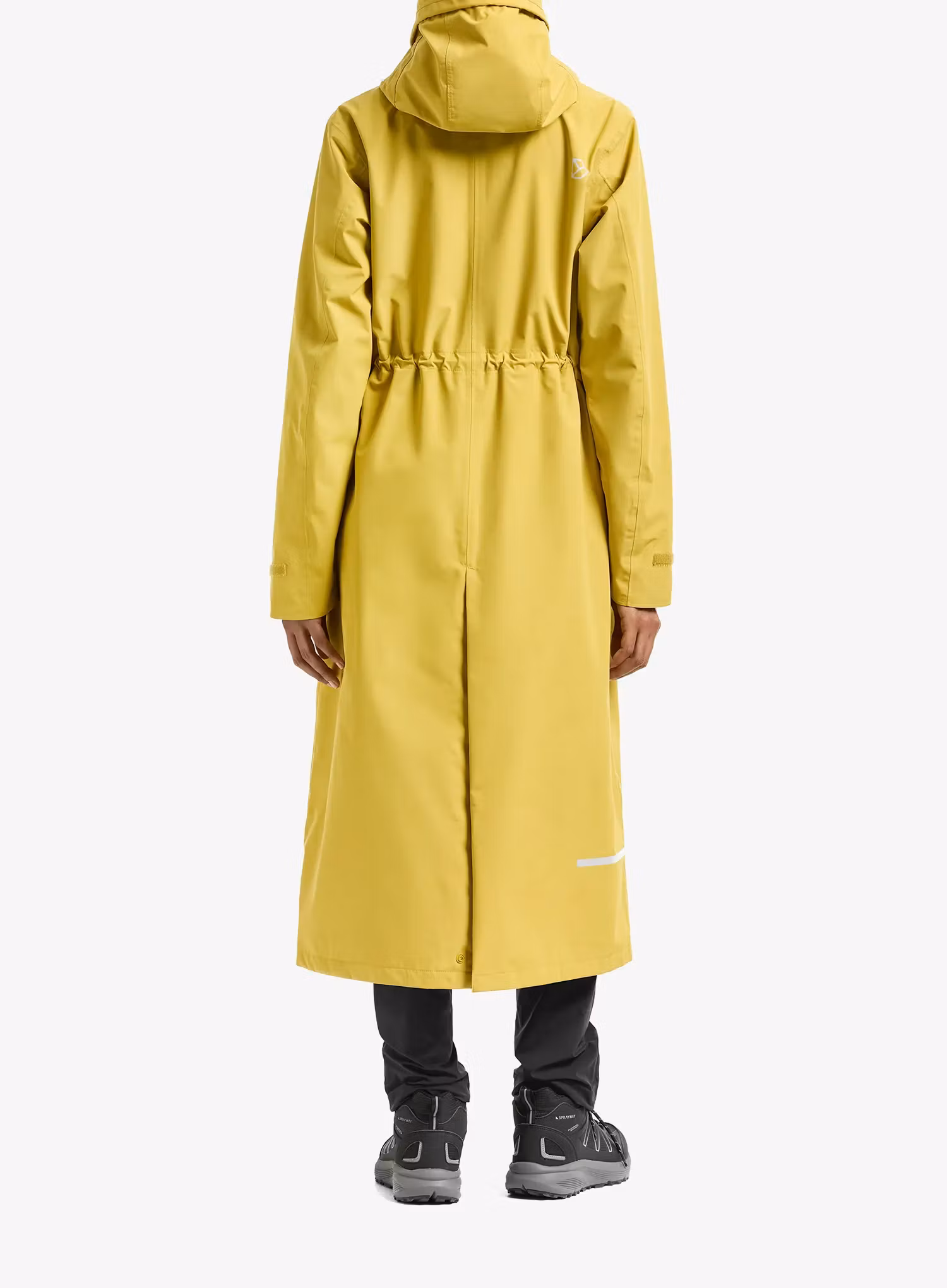 Mantel Damen Didriksons Nadja Parka Long 4 - yellow pollen