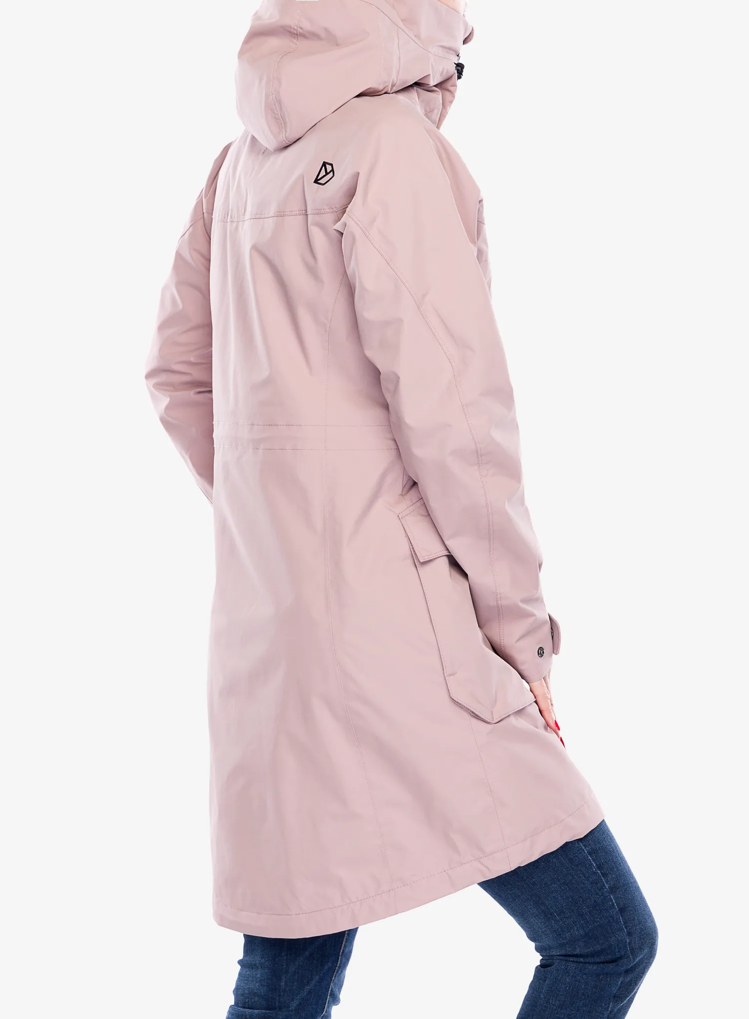 Regenjacke Damen Wasserdicht Didriksons Thelma Parka 10 - oyster lilac