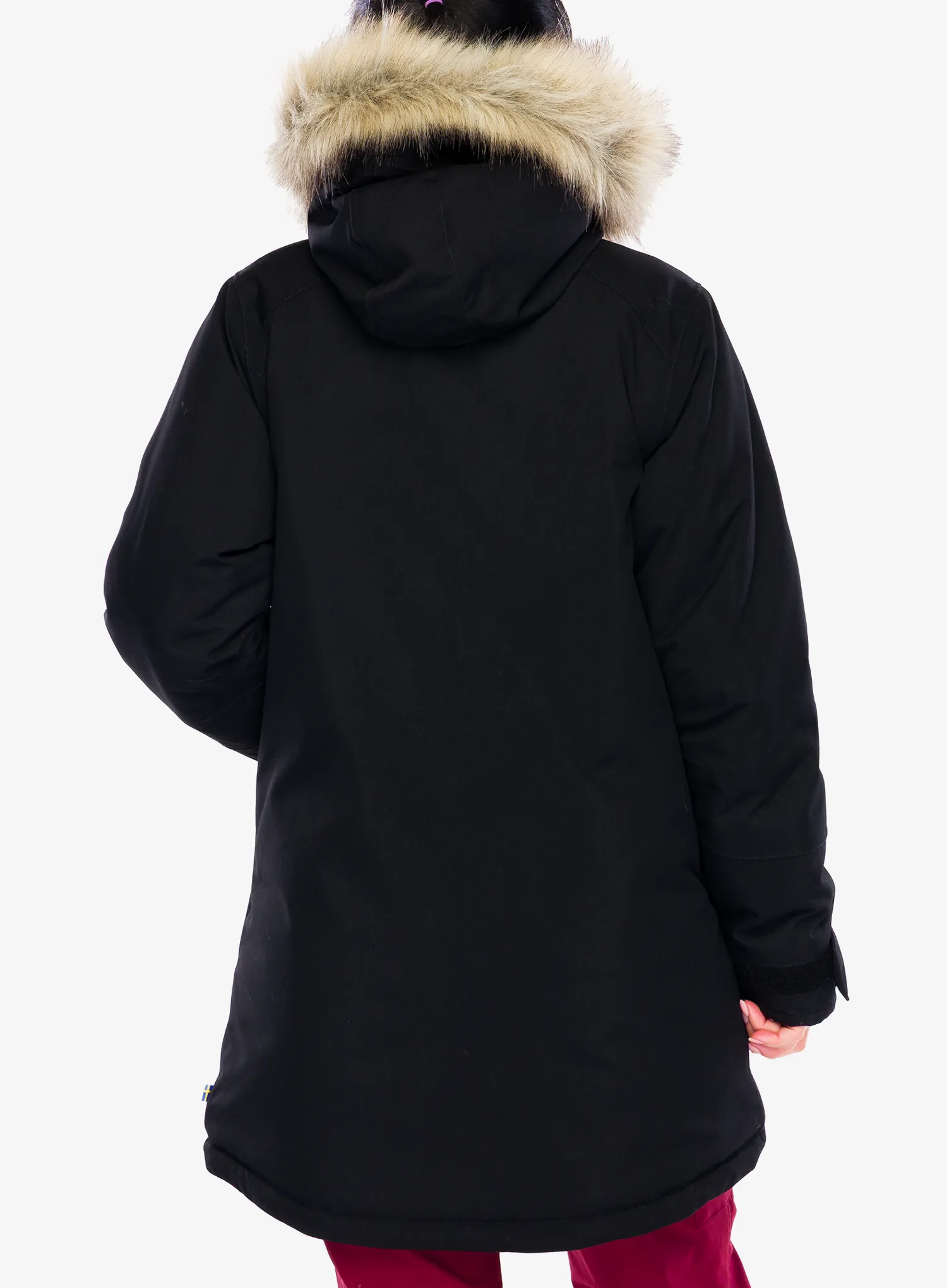 Winter Parka Damen Fjallraven Nuuk Parka - black/black