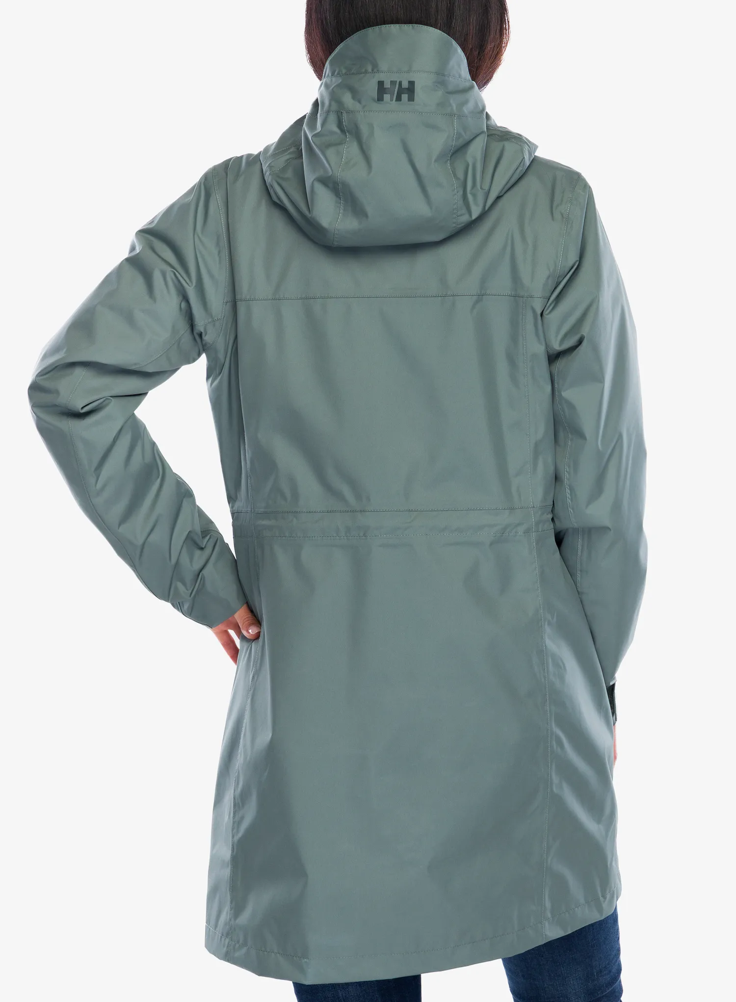 Mantel Damen Helly Hansen W Westport Raincoat - grey cactus