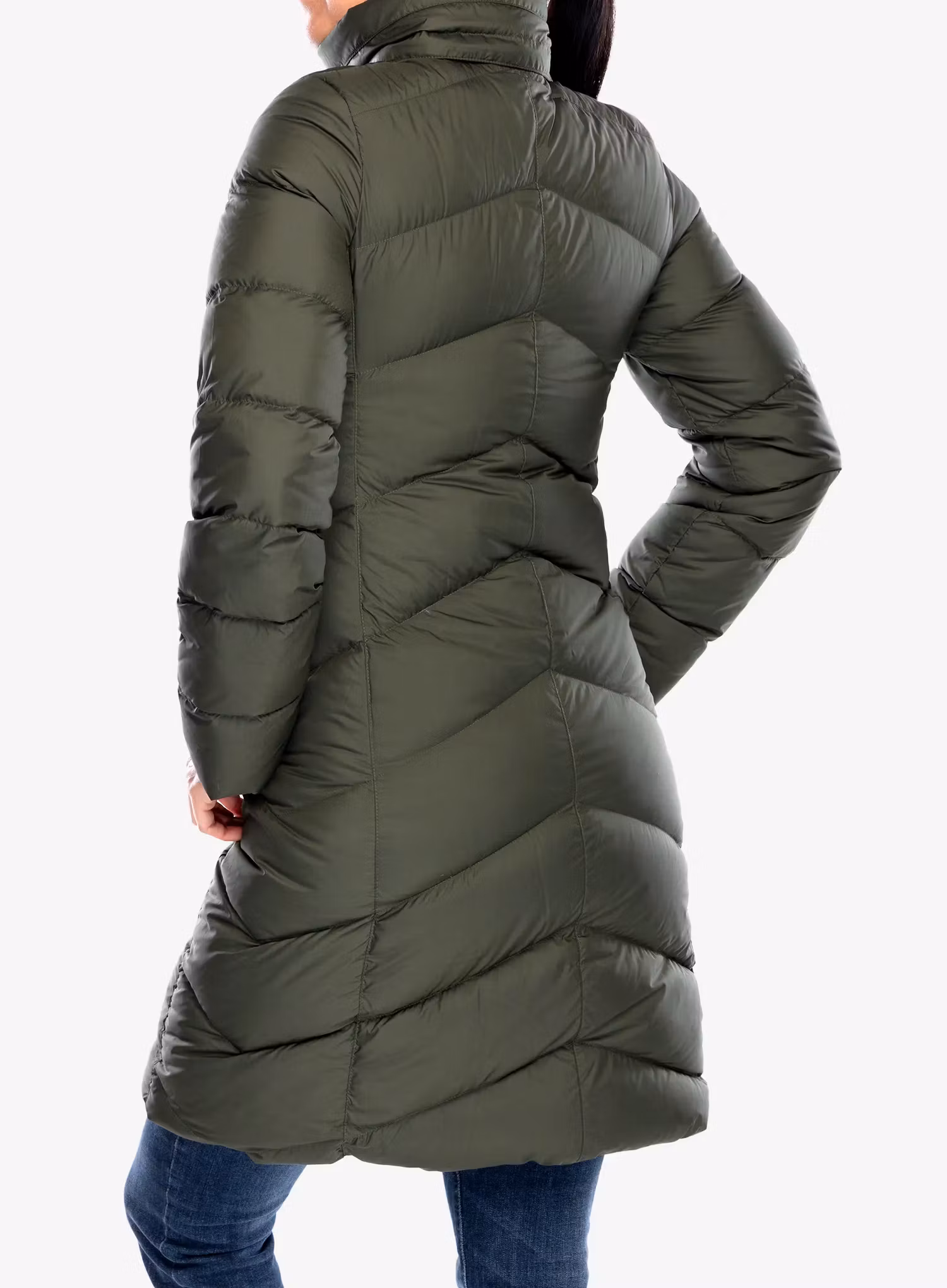 Daunenmantel Damen Marmot Montreaux Coat - nori