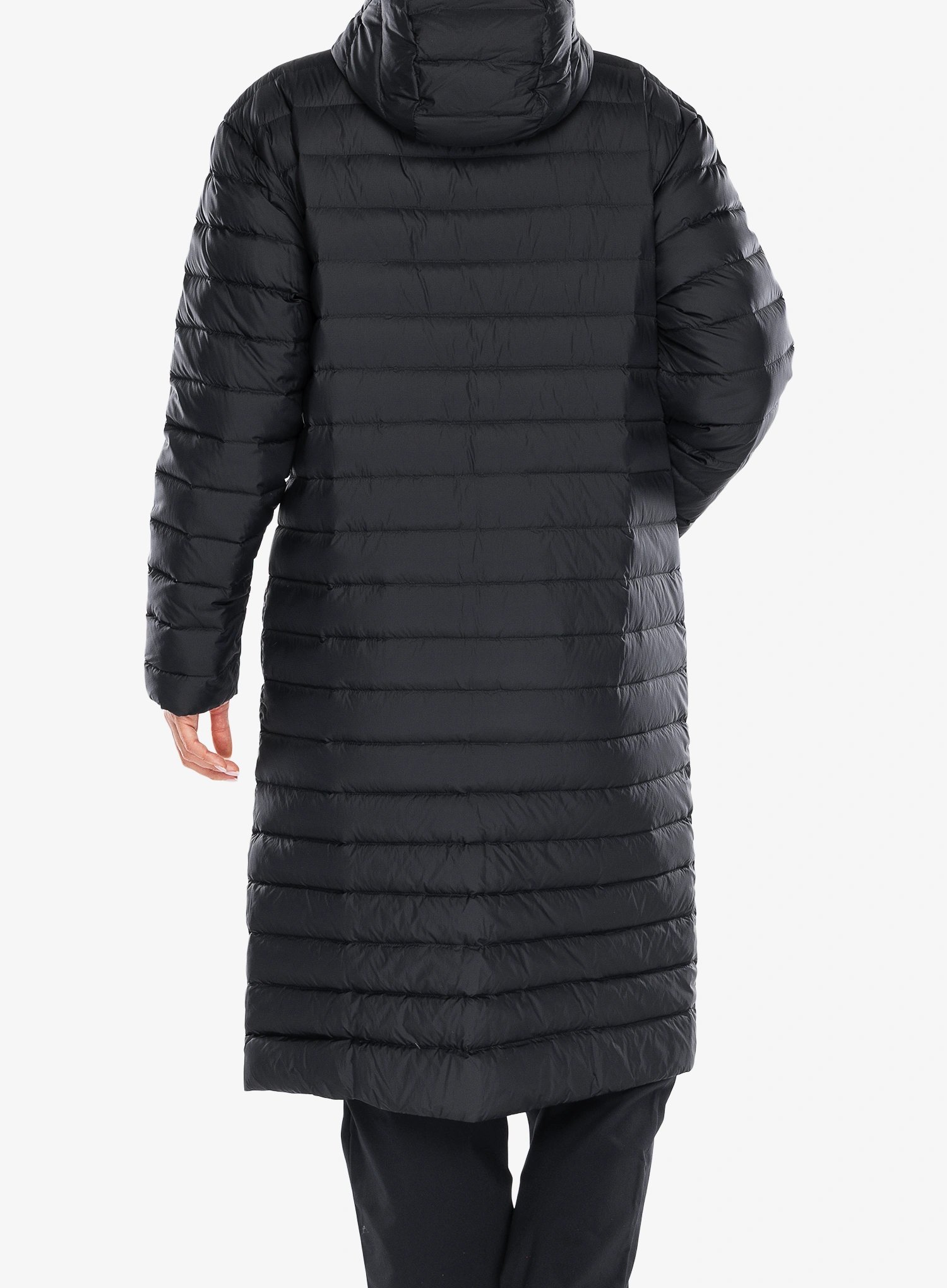 Daunenmantel Damen Patagonia Recycled Down Sweater Parka - black
