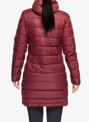 Daunenmantel Damen Turbat Odda 2 - cordovan burgundy