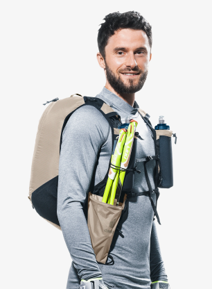Trailrunningrucksack Deuter Ascender 7 - alu