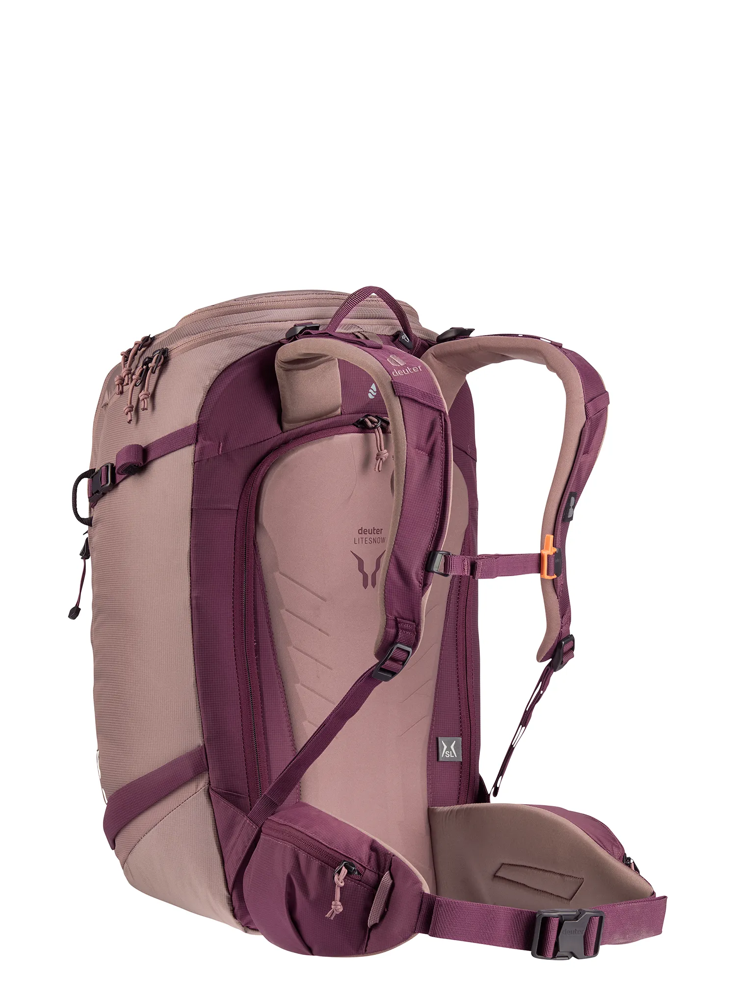 Rucksack Damen Deuter Freerider Pro 30+10 SL - ashrose/cassis