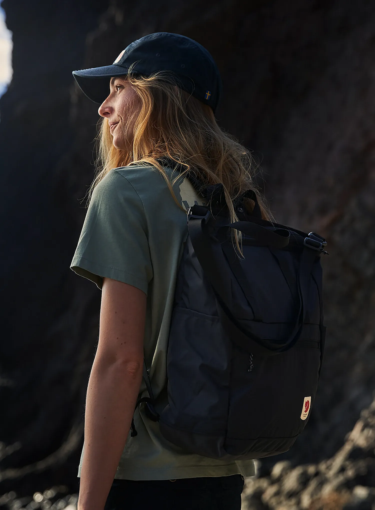 Tagesrucksack Fjallraven High Coast Totepack - black