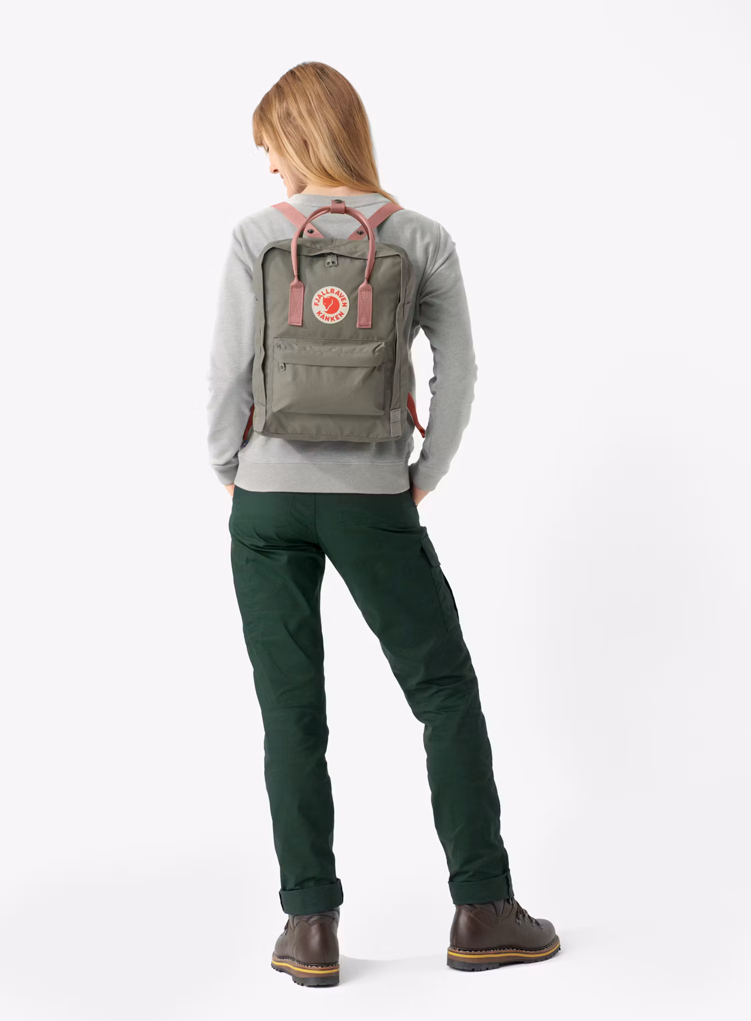 Tagesrucksack Fjallraven Kanken - fog/pink