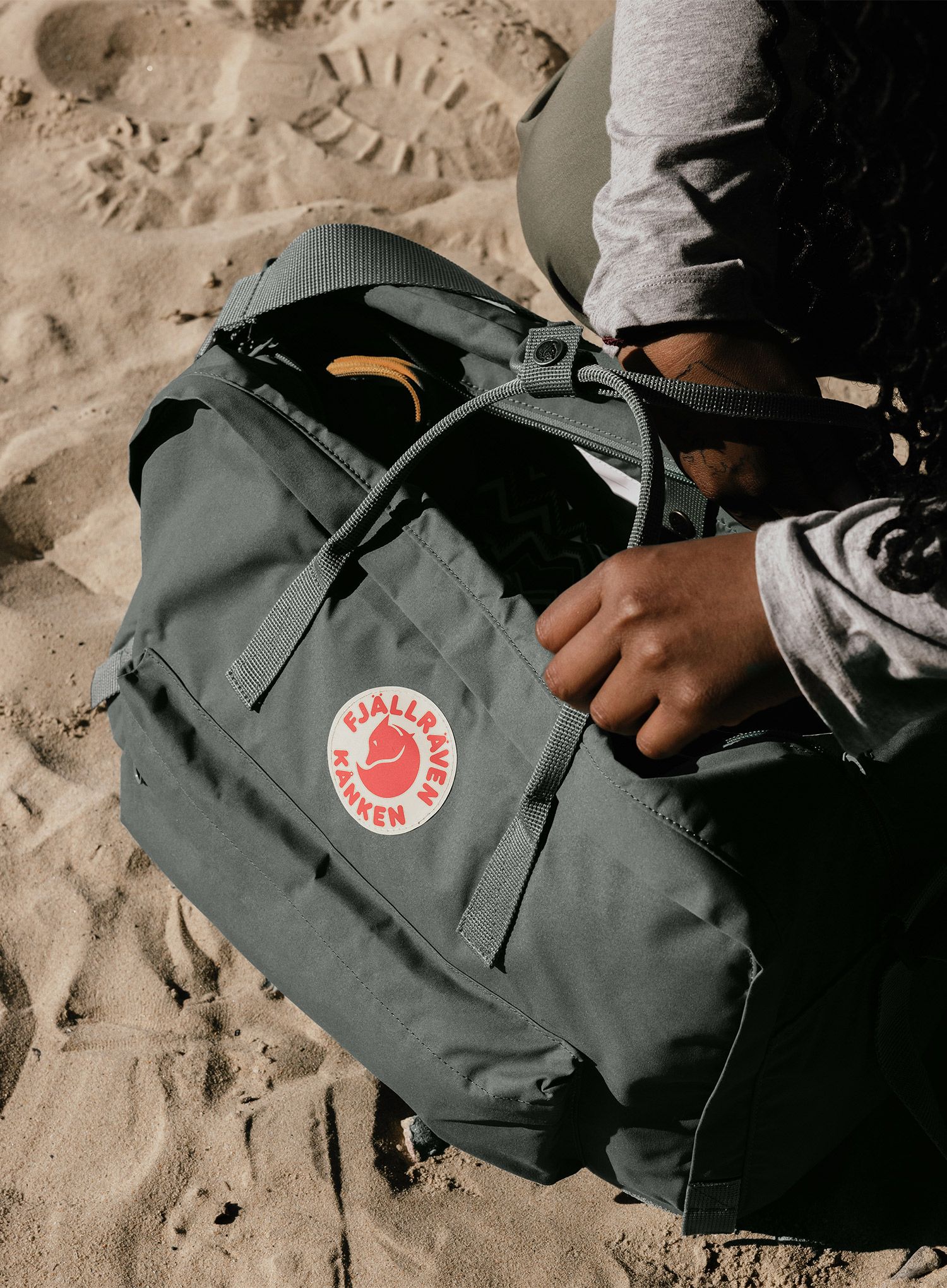 Tagesrucksack Fjallraven Kanken - forest green