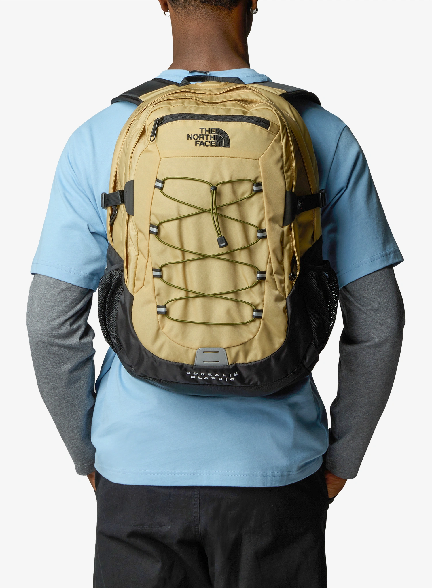 Tagesrucksack The North Face Borealis Classic - khaki stone/tnf black
