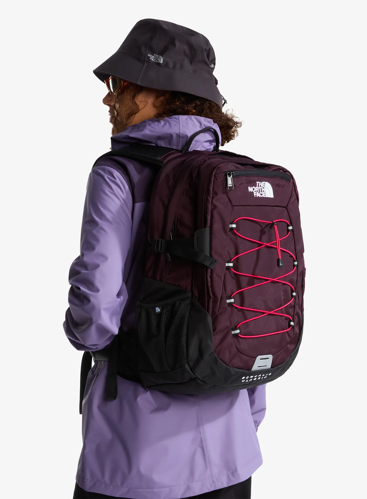 Laptoprucksack The North Face Borealis Classic - deep burgundy/tnf black