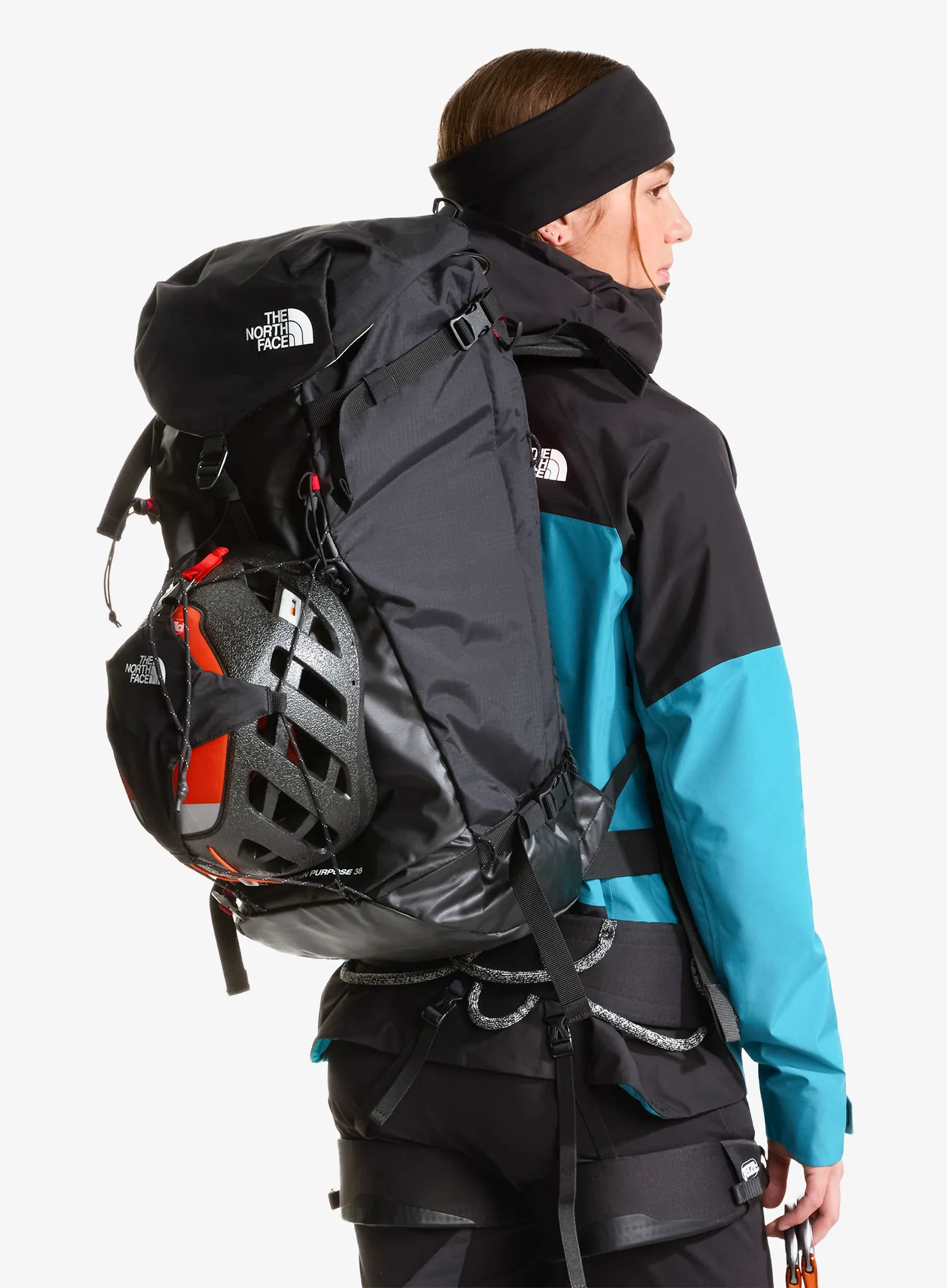 Skirucksack The North Face All Mountain Purpose 38 - tnf black/tnf red