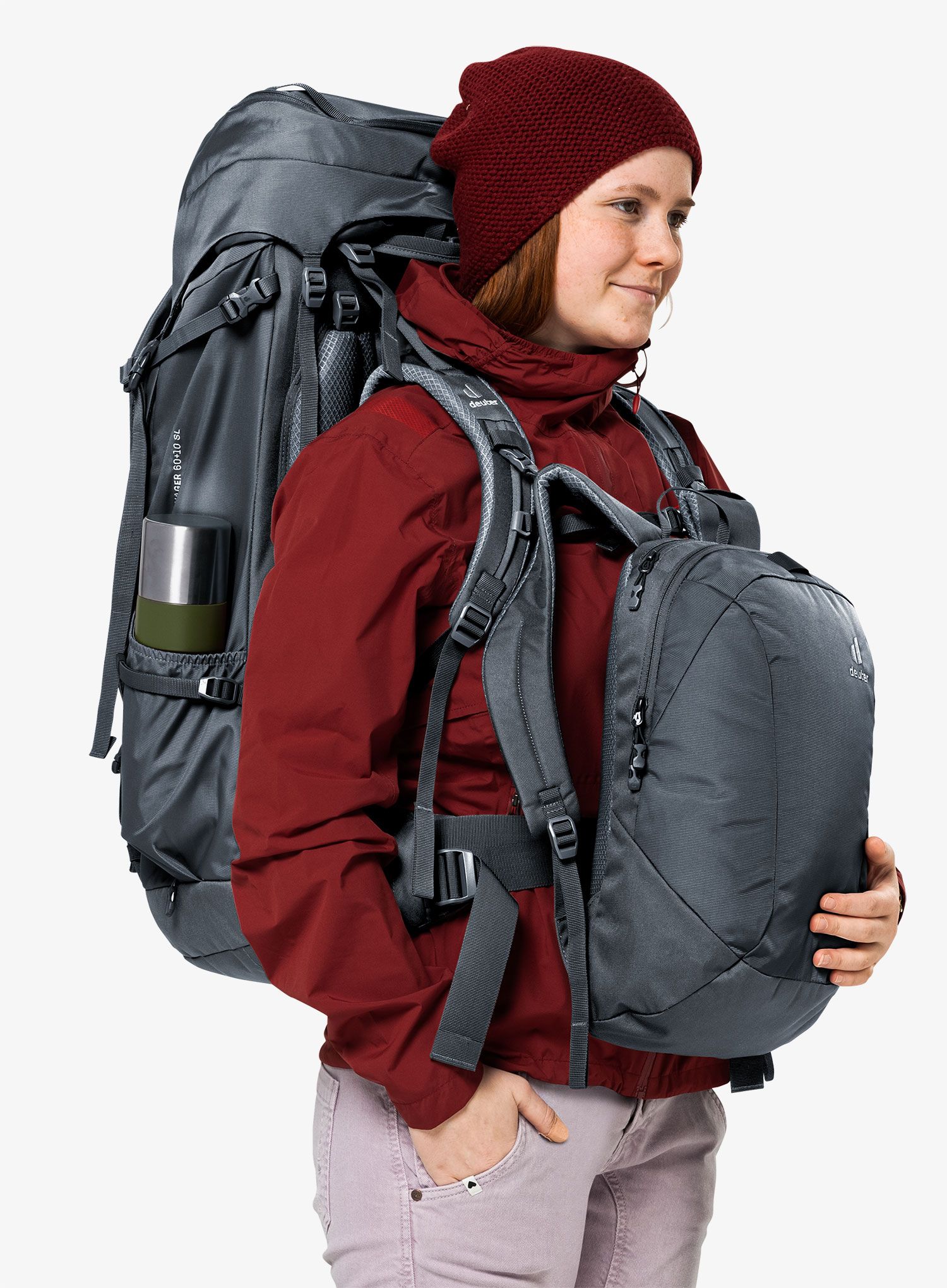 Reiserucksack Damen Deuter Voyager 60+10 SL - black