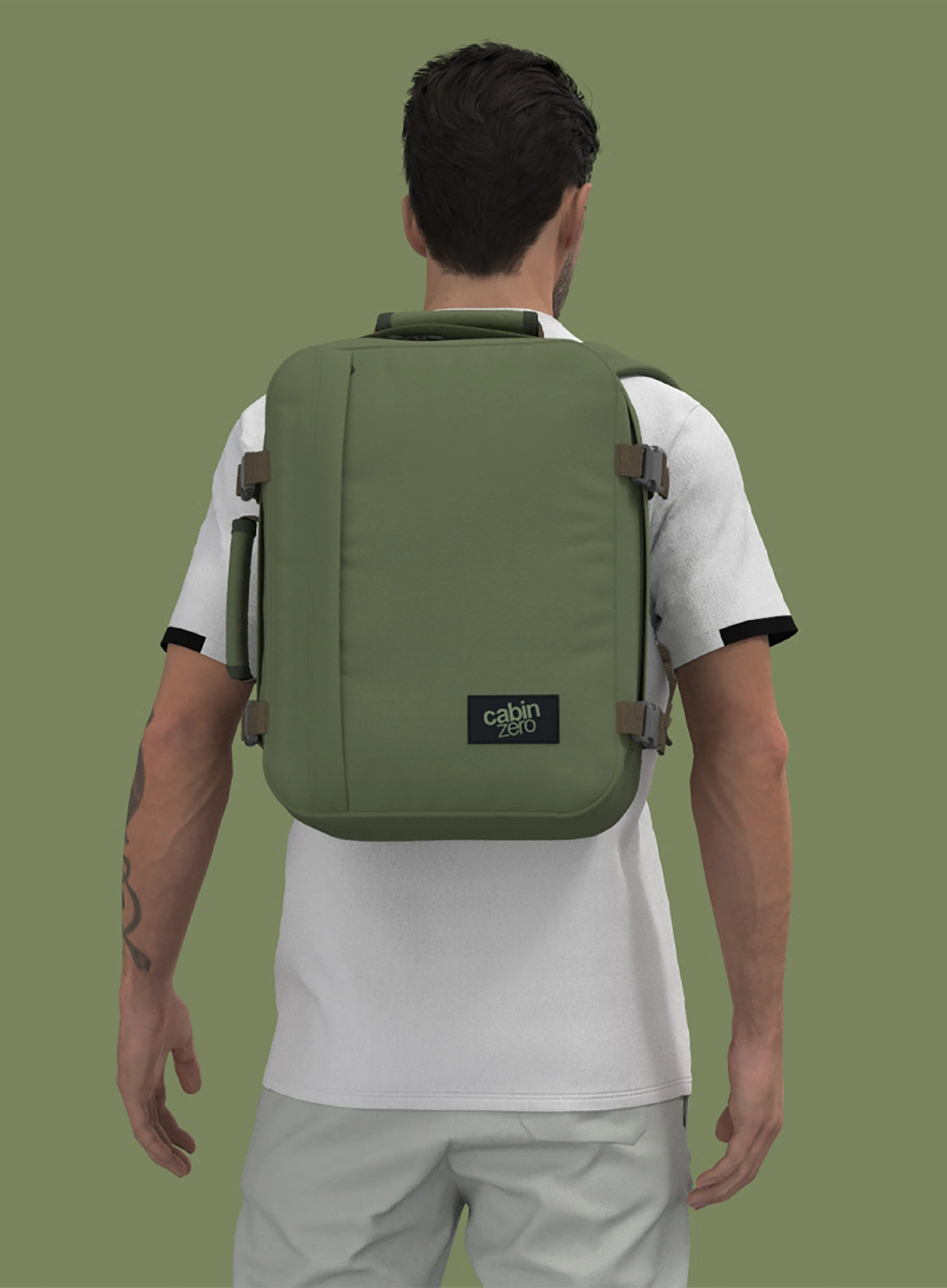 Handgepäck Rucksack CabinZero Classic 28 L - georgian khaki