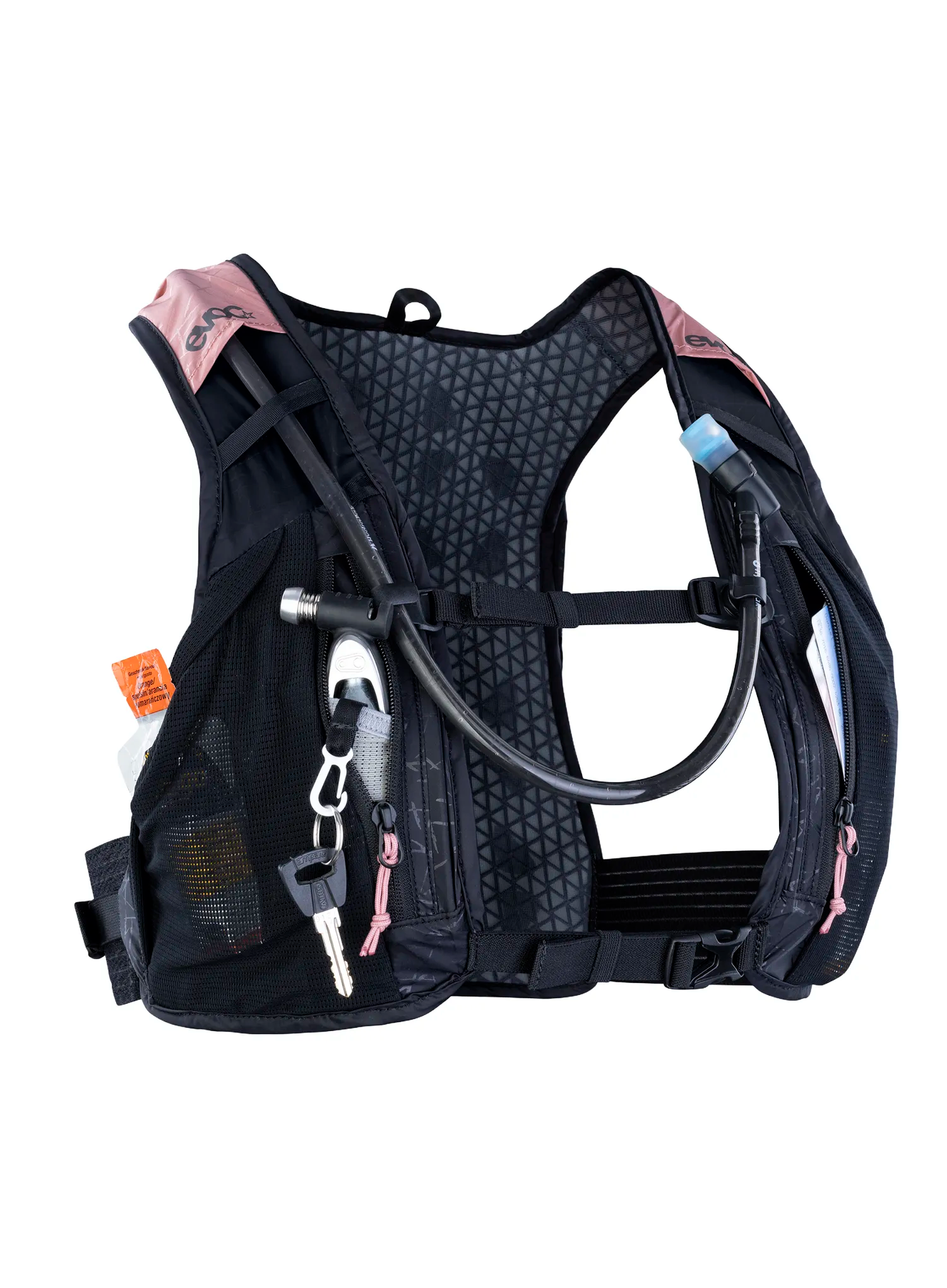 Fahrradrucksack Evoc Hydro Pro 6 + Hydration Bladder 1,5 - dusty pink/black