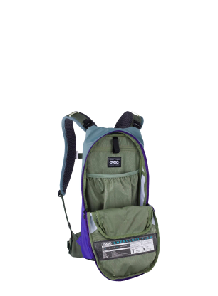 Fahrradrucksack Evoc Stage 6 - steel/violet/dark olive