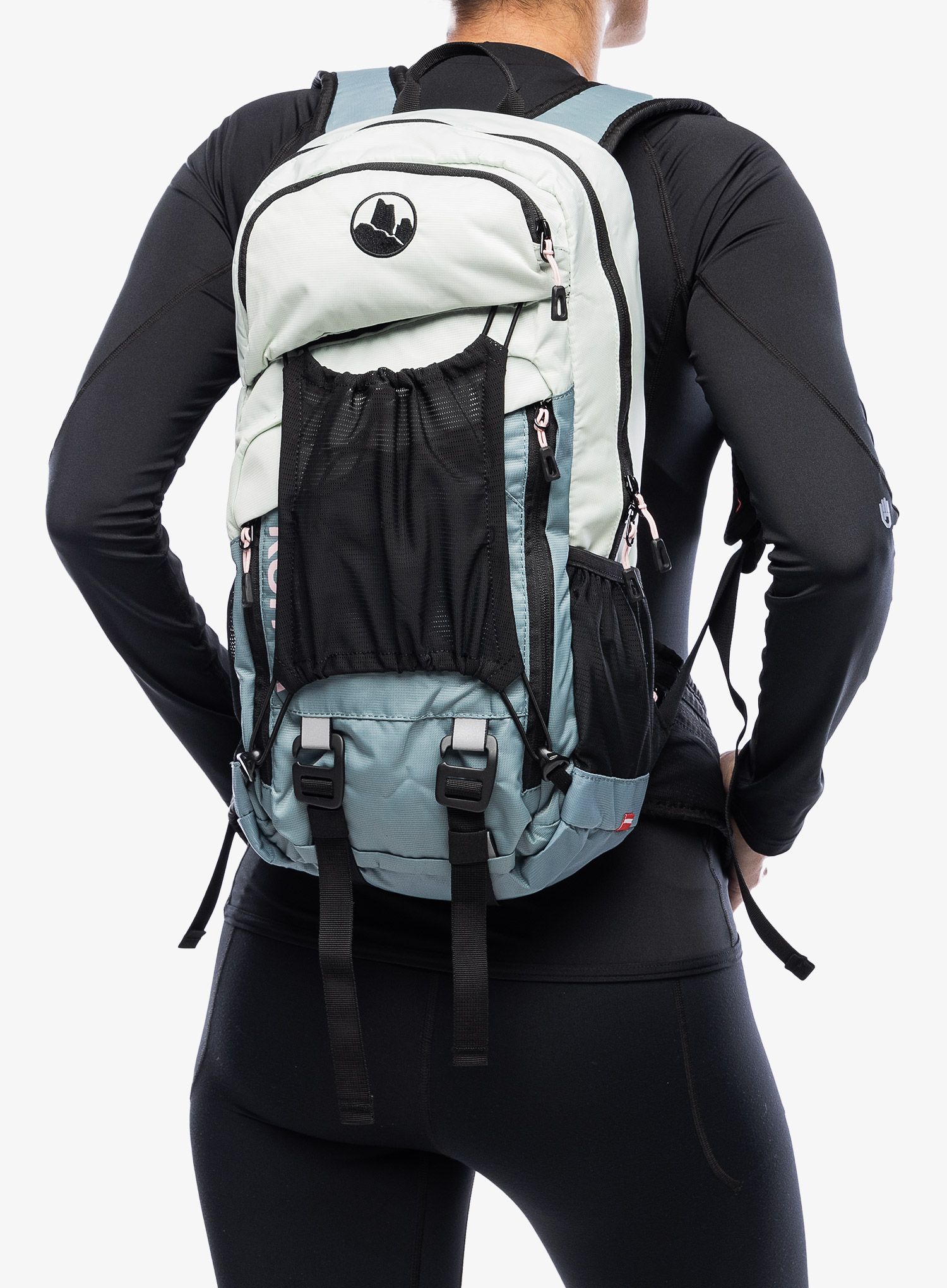 Fahrradrucksack Kohla Challenger 16L - stormy sea/milky green