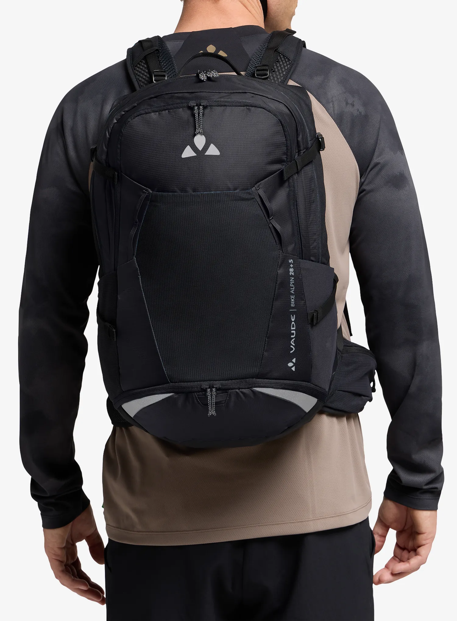 Fahrradrucksack Vaude Bike Alpin 28+5 - black | 8a.de