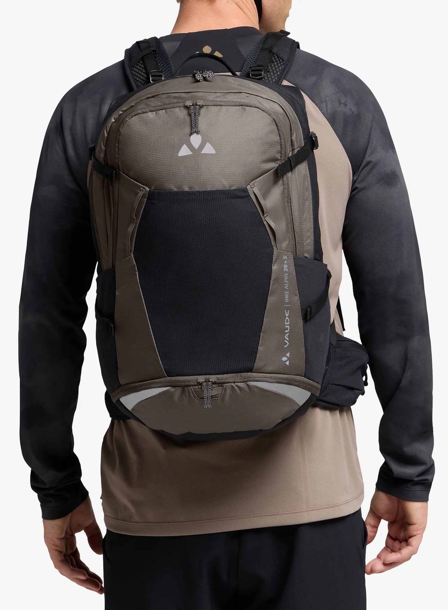 Fahrradrucksack Vaude Bike Alpin 28+5 - coconut
