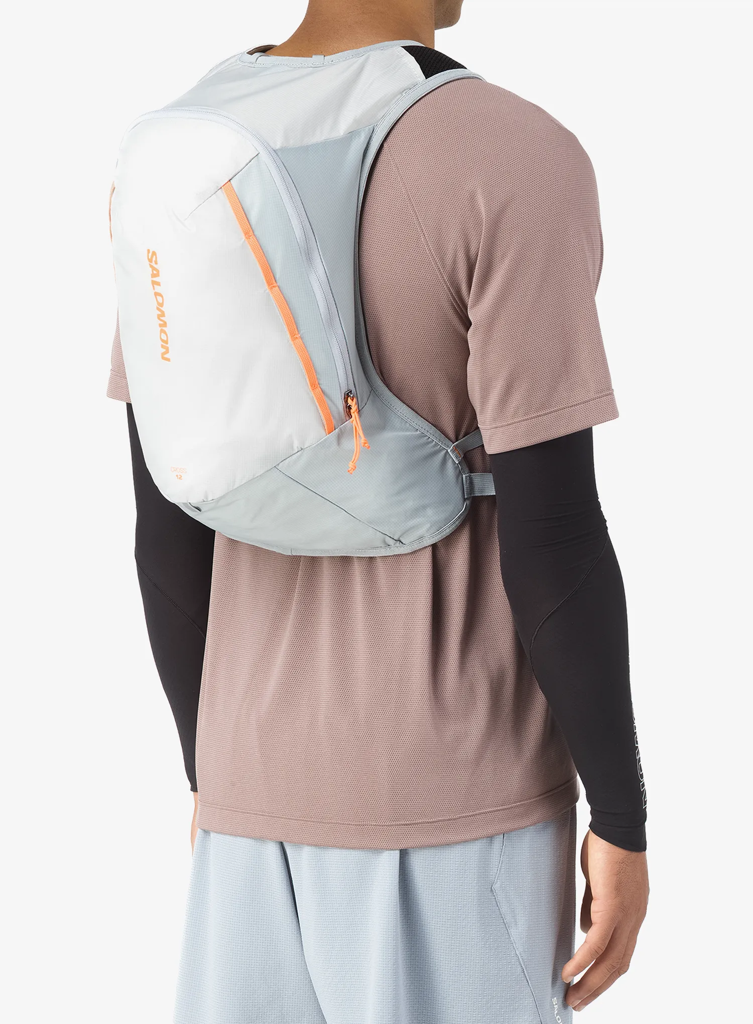 Rucksack Salomon Cross 12 -  gray violet/quarry/nectarine