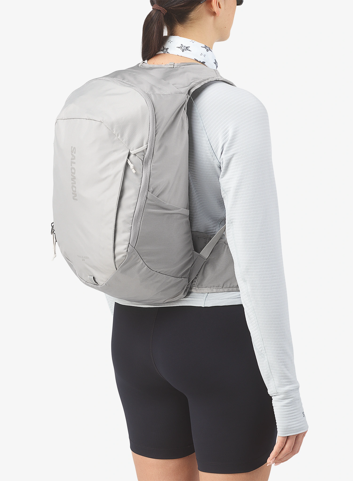 Rucksack Salomon Trailblazer 20 - cloudburst/paloma/silver
