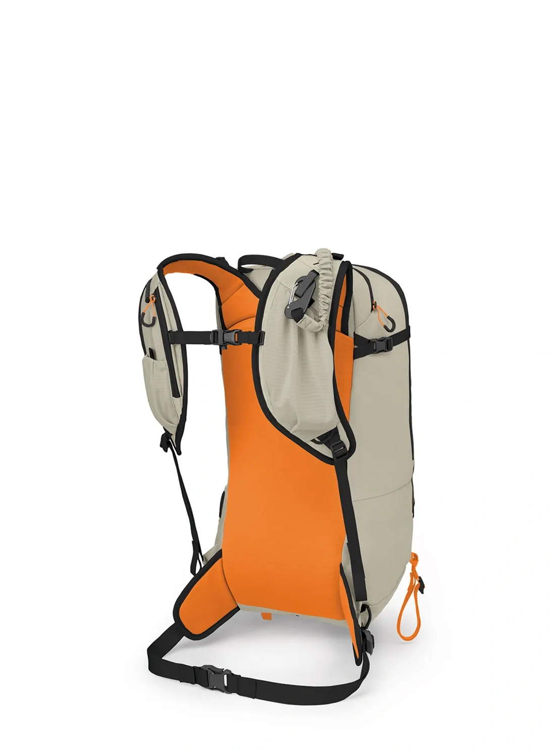 Skitourenrucksack Osprey Firn 18 - sandy grey/tequila orange