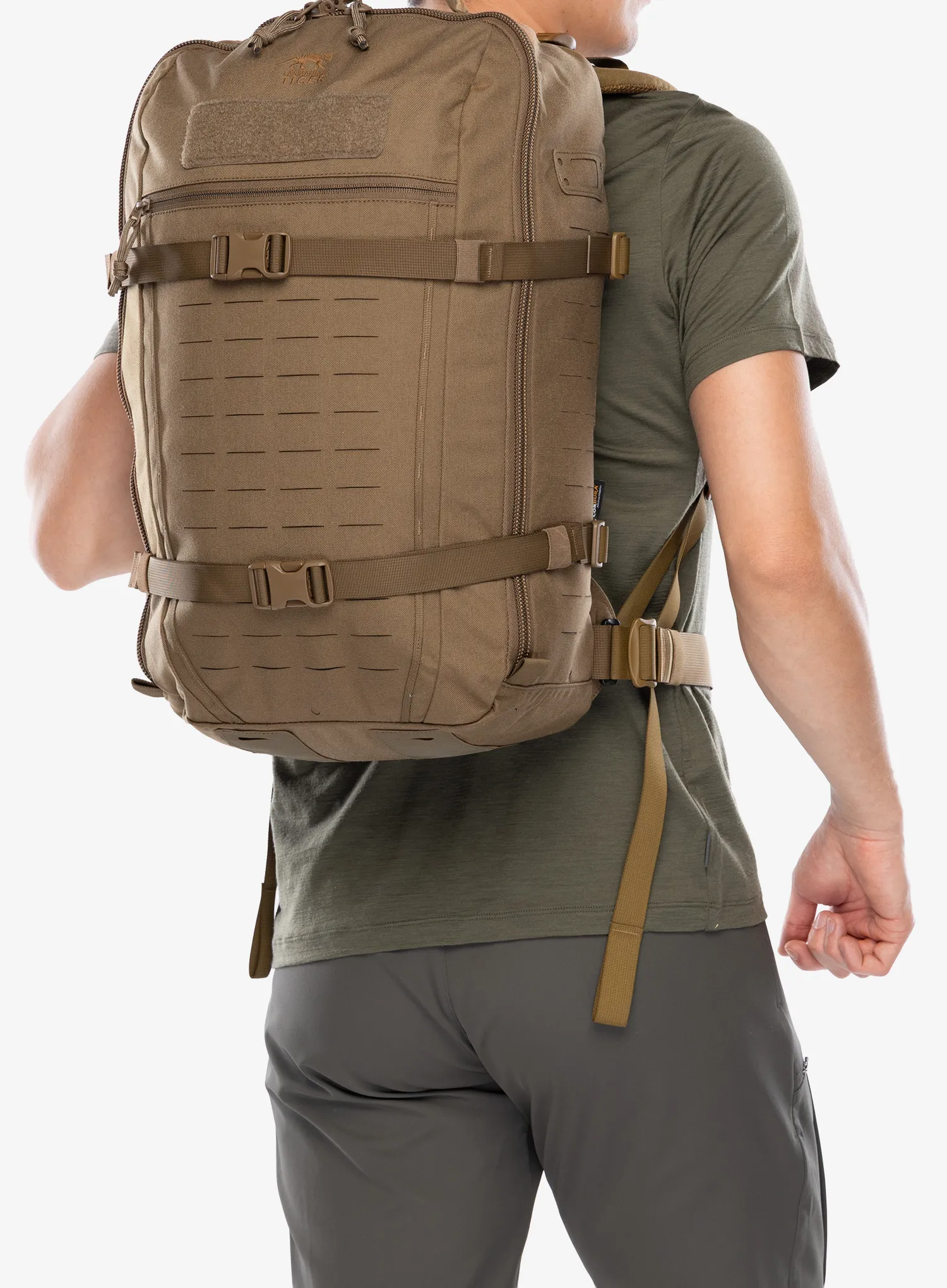Taktischer Rucksack Tasmanian Tiger Modular Tac Pack 28 - coyote brown