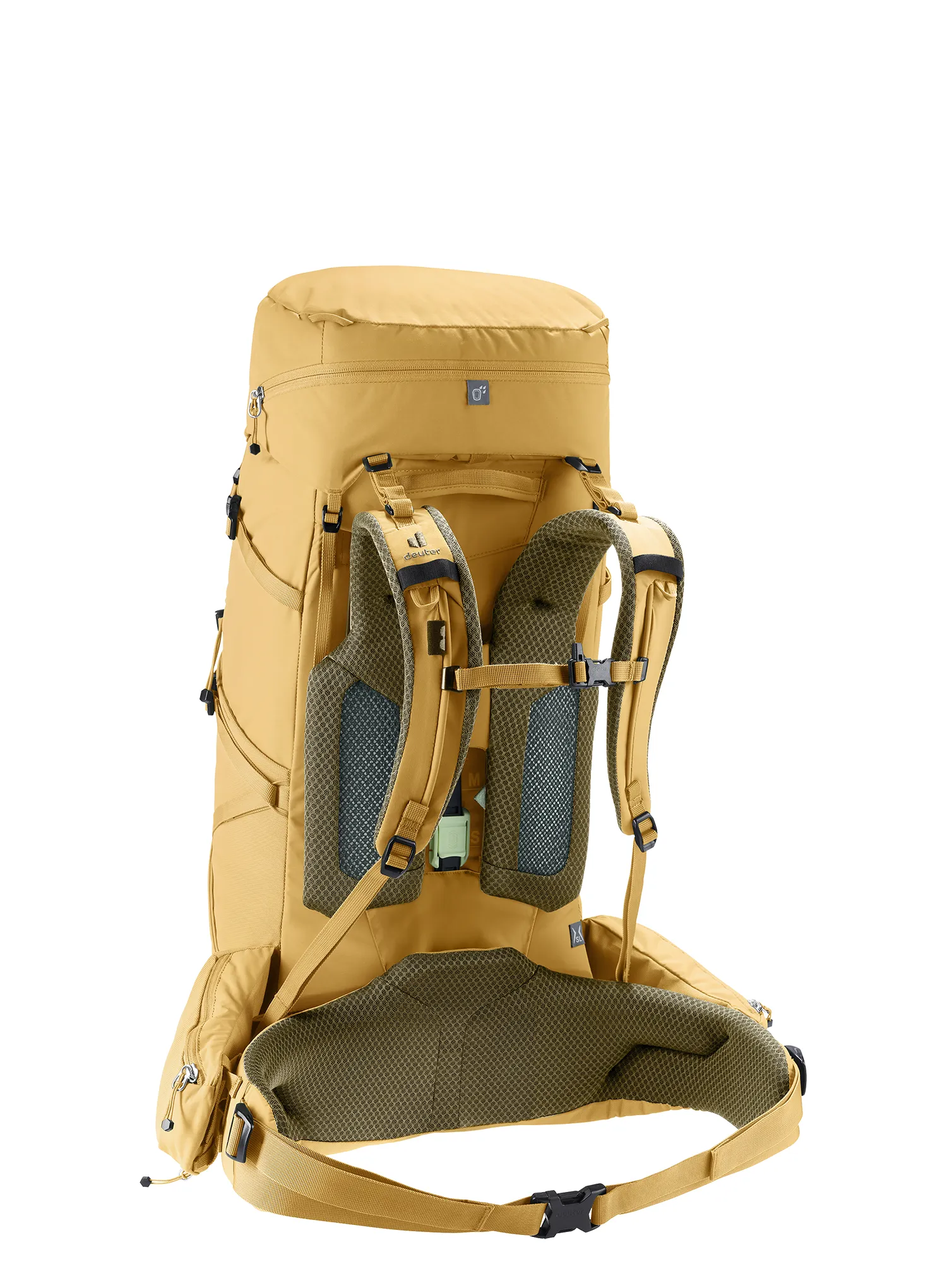 Trekkingrucksack Damen Deuter Aircontact Core 45+10 SL - savanna/nori