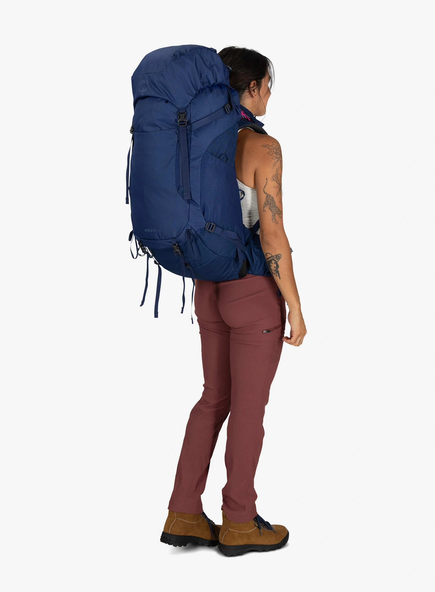 Trekkingrucksack Damen Osprey Kyte LT 65 - serenity blue