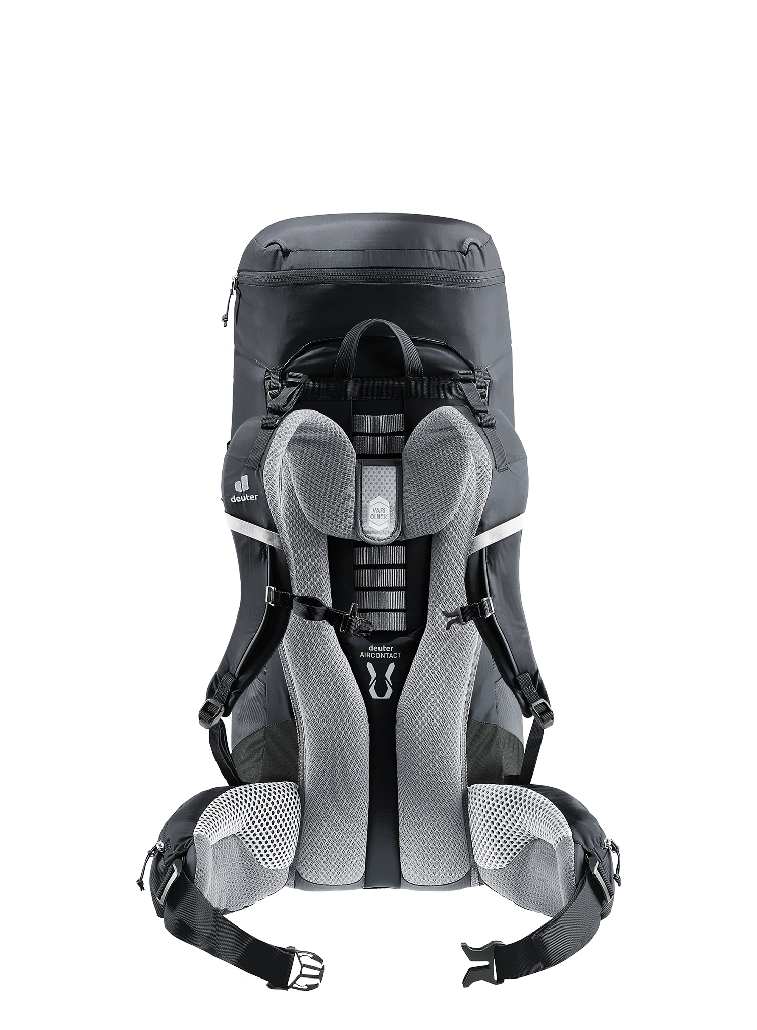 Trekkingrucksack Deuter Aircontact Lite 50 + 10 - black/graphite