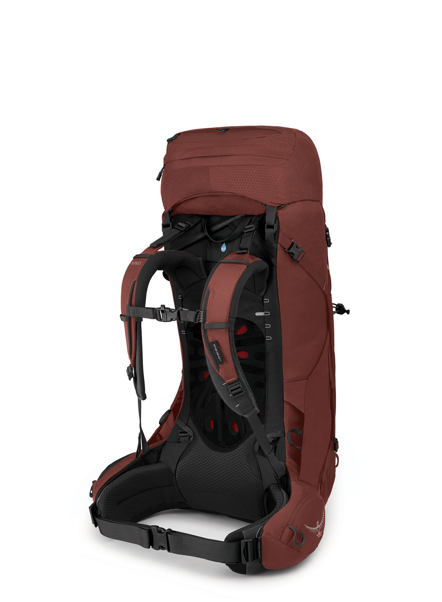 Trekkingrucksack Osprey Aether 55 - deep acorn red