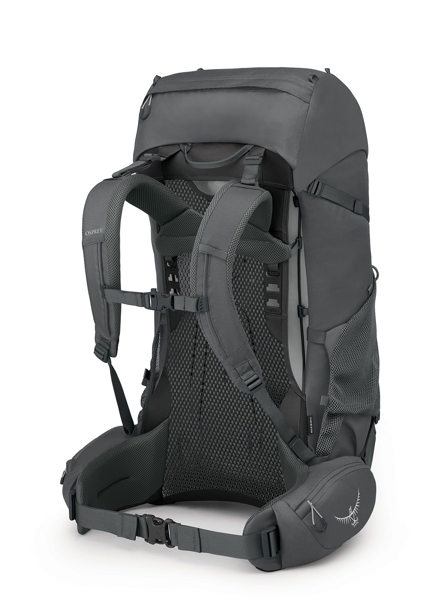 Trekkingrucksack Osprey Rook 65 - dark charcoal/silver lining