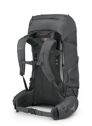 Trekkingrucksack Osprey Rook 65 - dark charcoal/silver lining