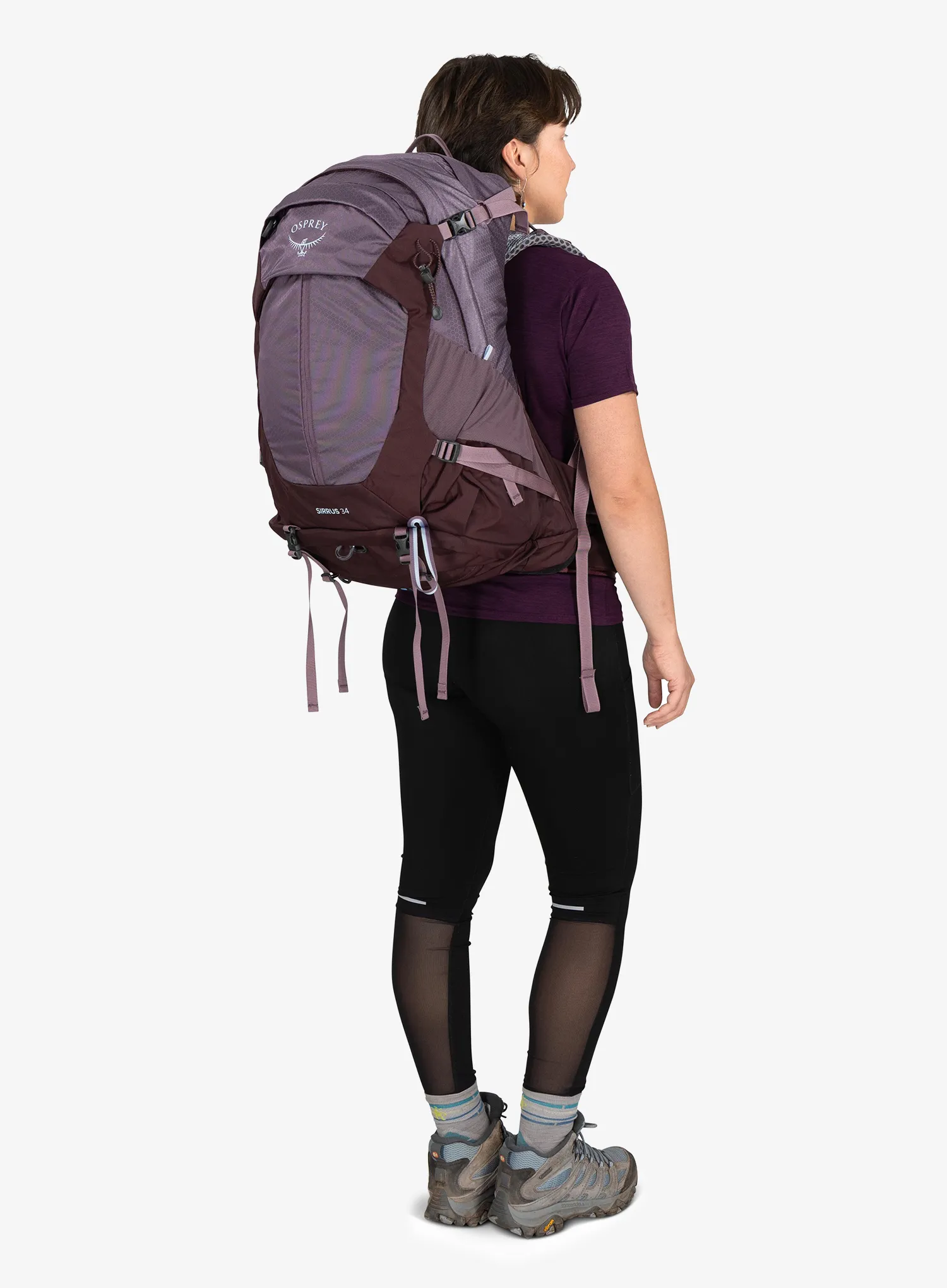 Wanderrucksack Damen Osprey Sirrus 34 - purple dusk