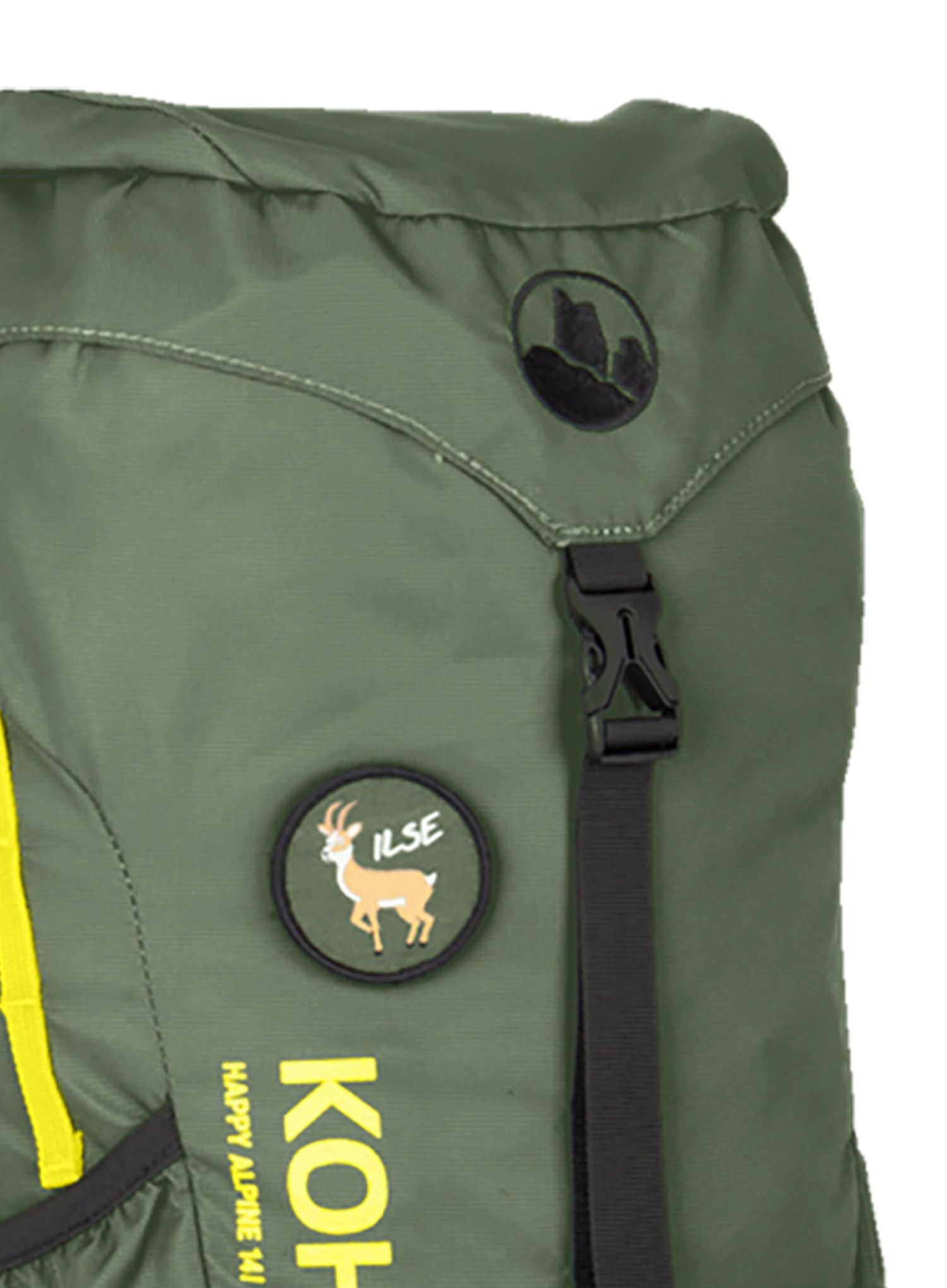 Wanderrucksack Kinder Kohla Happy Alpine 14L - bronze green/sulphur spring