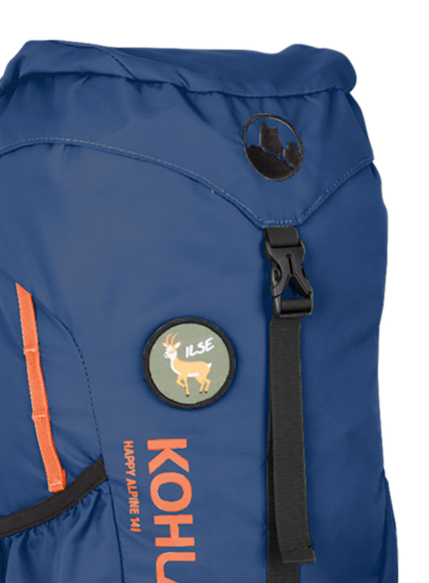 Wanderrucksack Kinder Kohla Happy Alpine 14L - navy peony/red orange