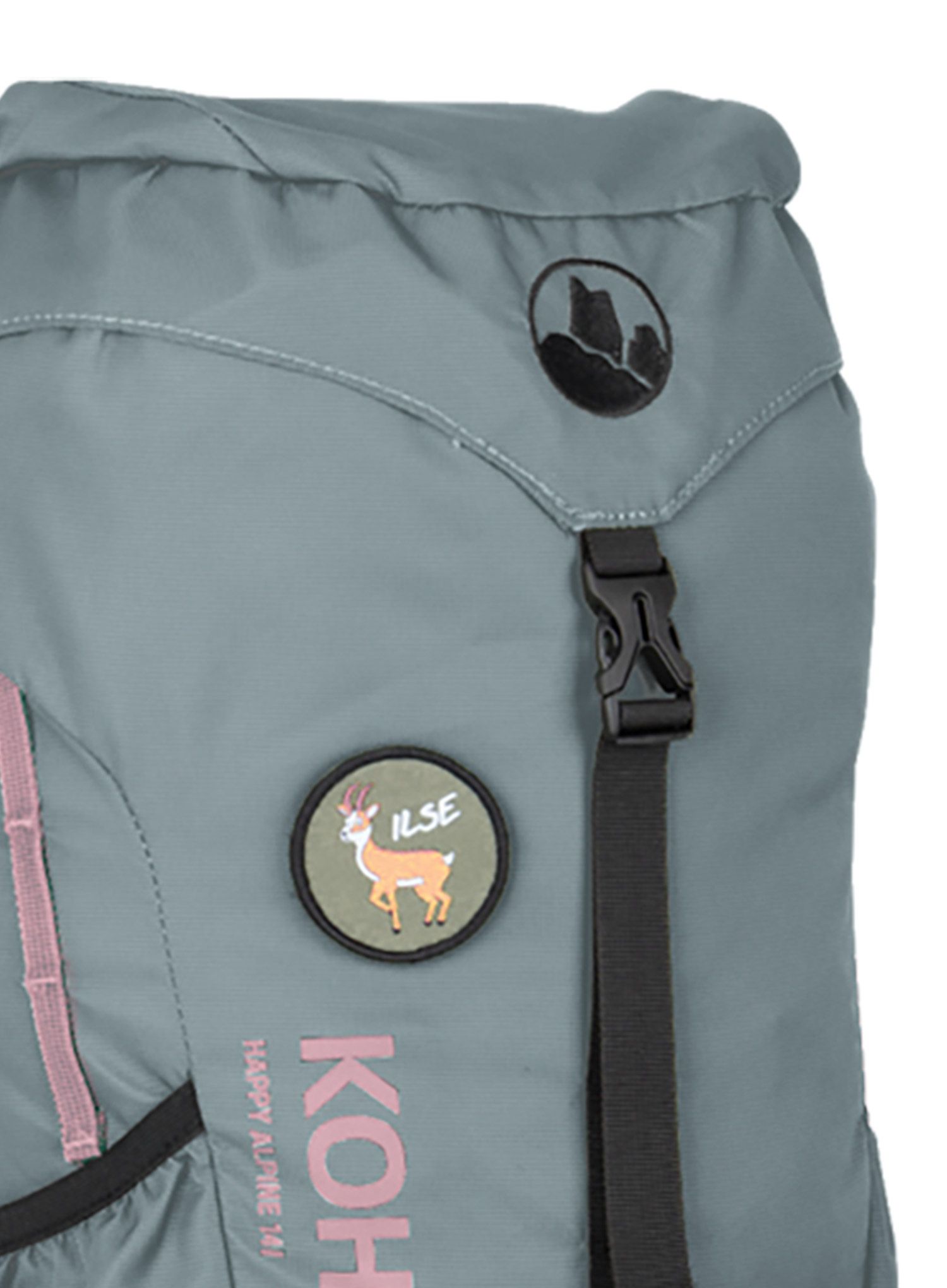 Wanderrucksack Kinder Kohla Happy Alpine 14L - stormy sea/bleached mauve
