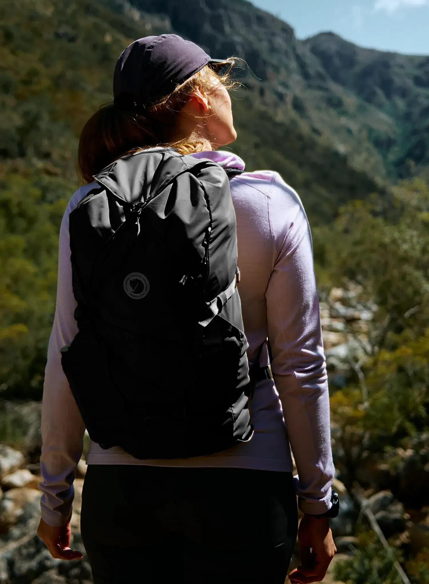 Wanderrucksack Fjallraven Abisko Hike Lite 20 - black
