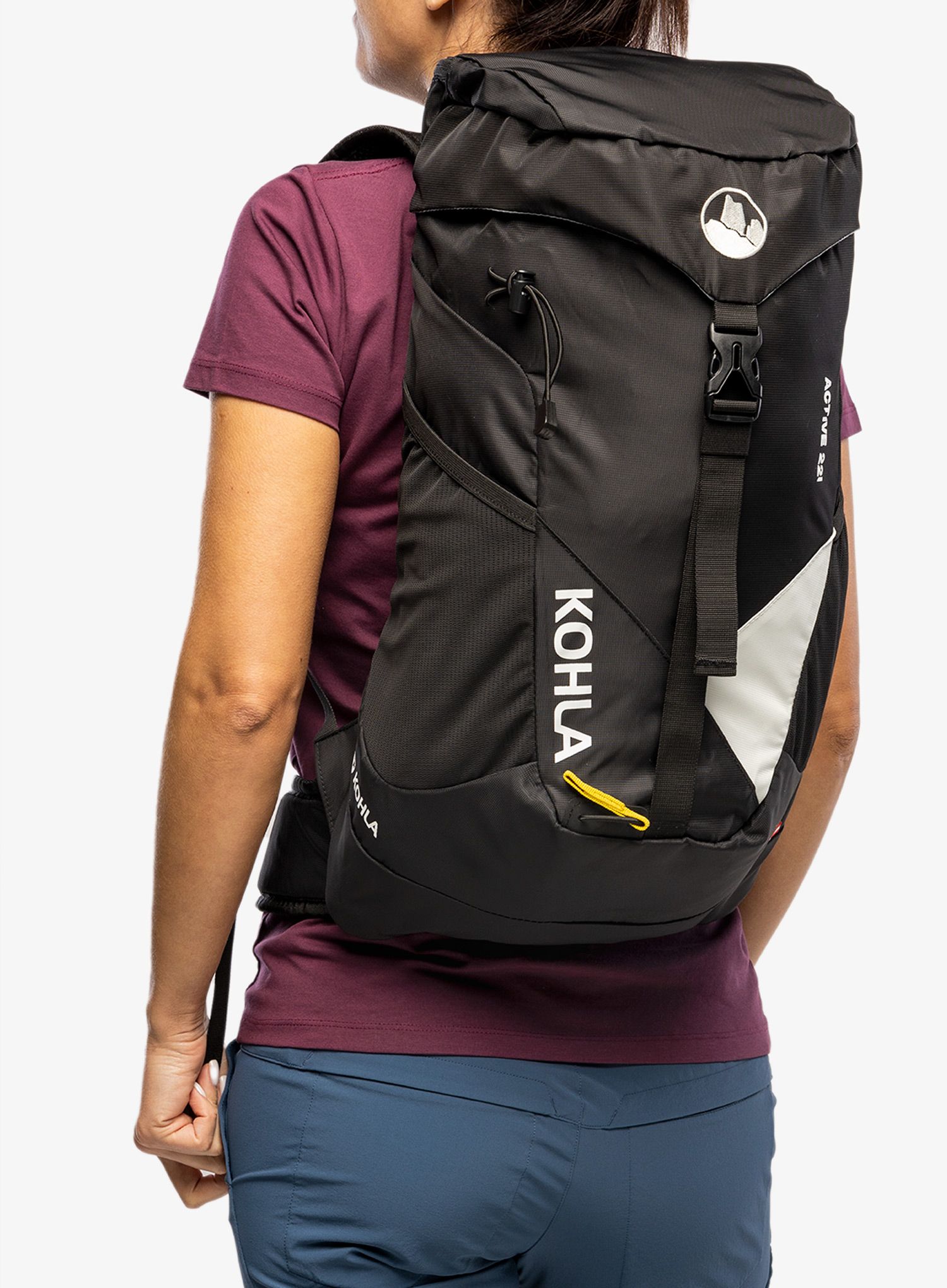 Wanderrucksack Kohla Active 22L - caviar/dawn blue