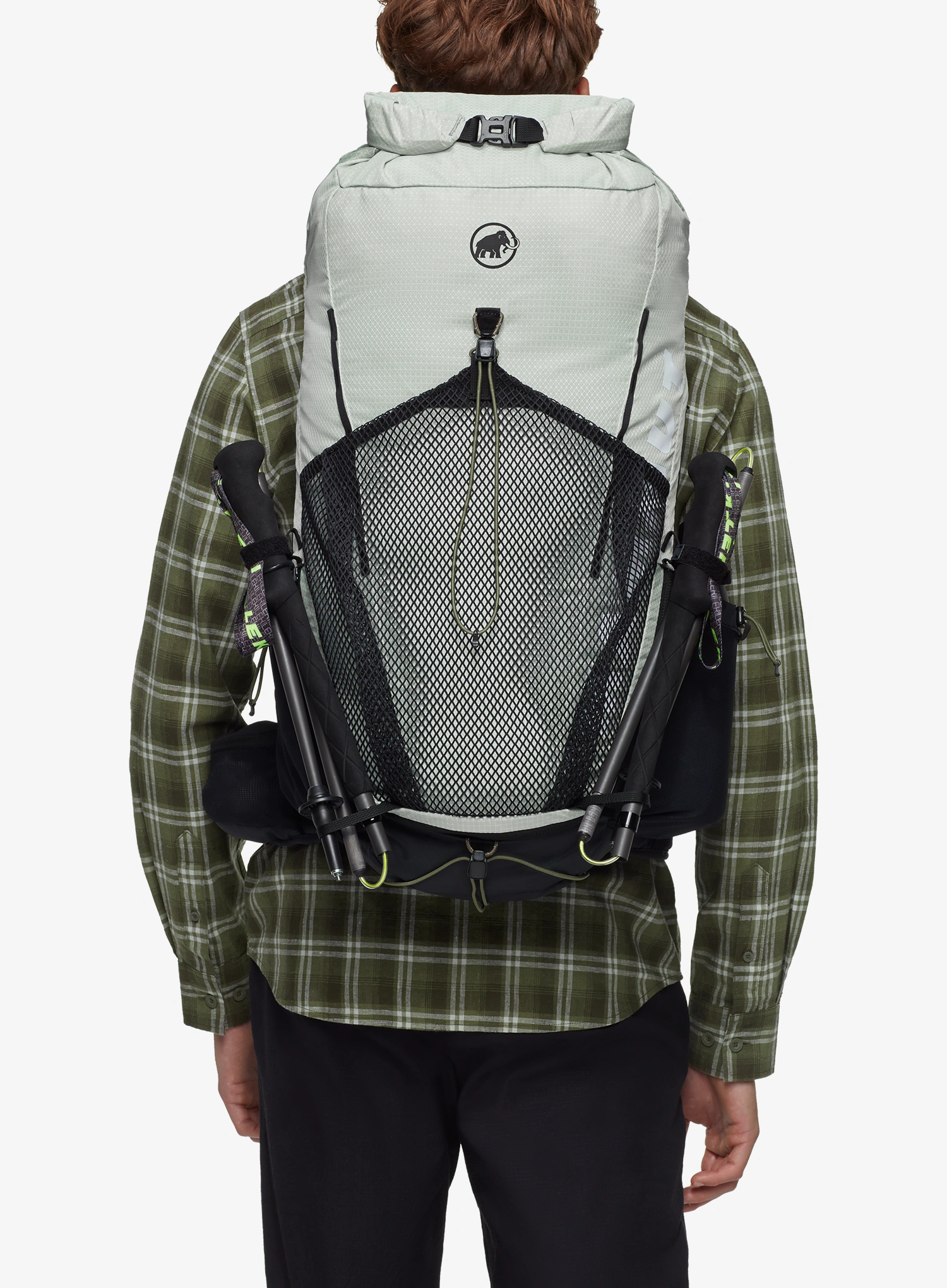 Wanderrucksack Mammut Ducan Spine 28-35 - silver sage/black