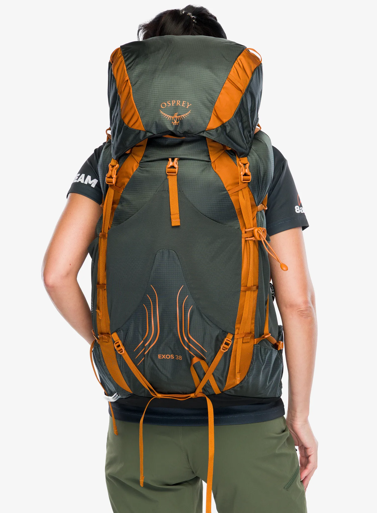 Wanderrucksack Osprey Exos 38 - dark charcoal