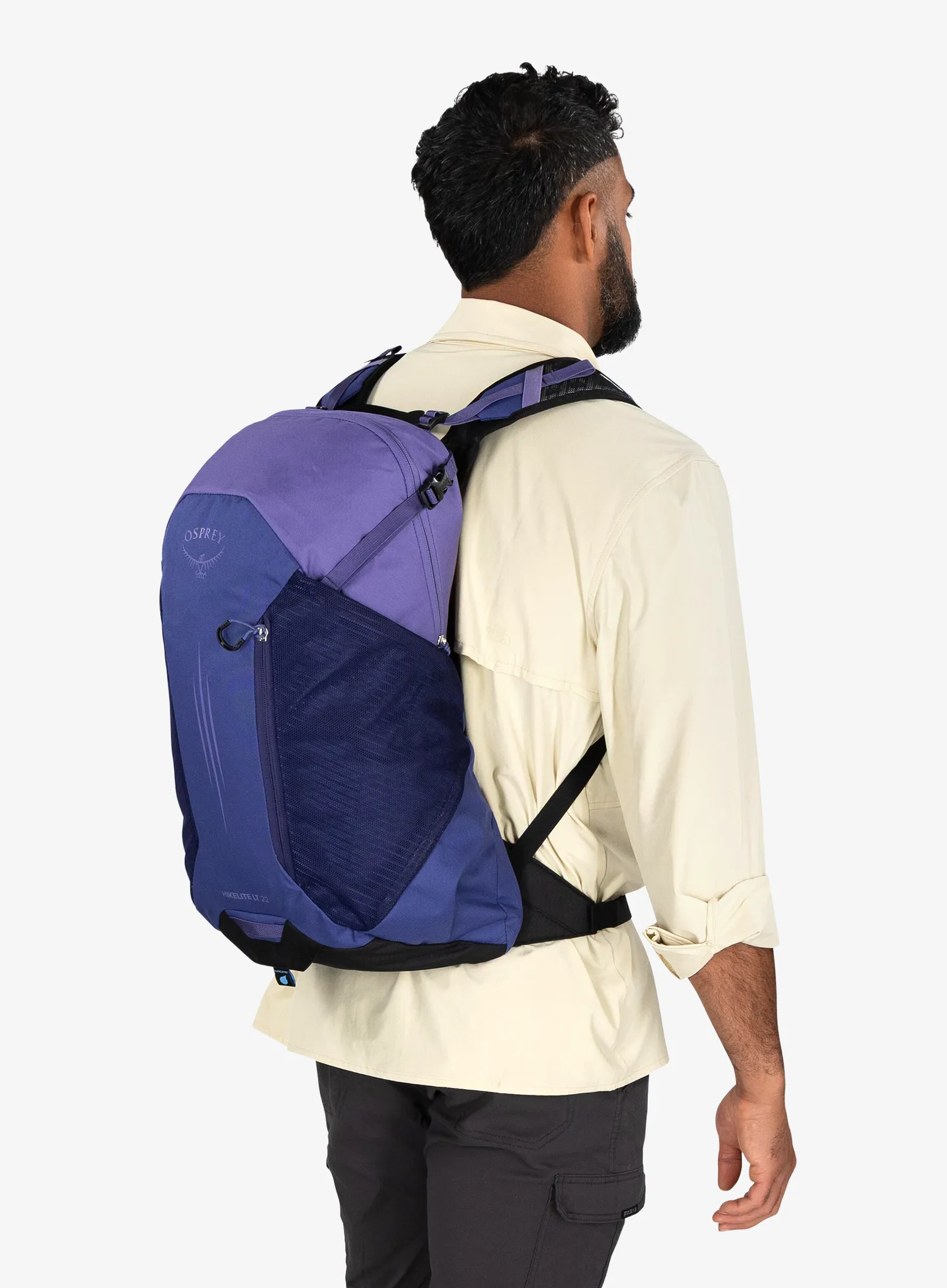Wanderrucksack Osprey Hikelite LT 22 - botswana purple