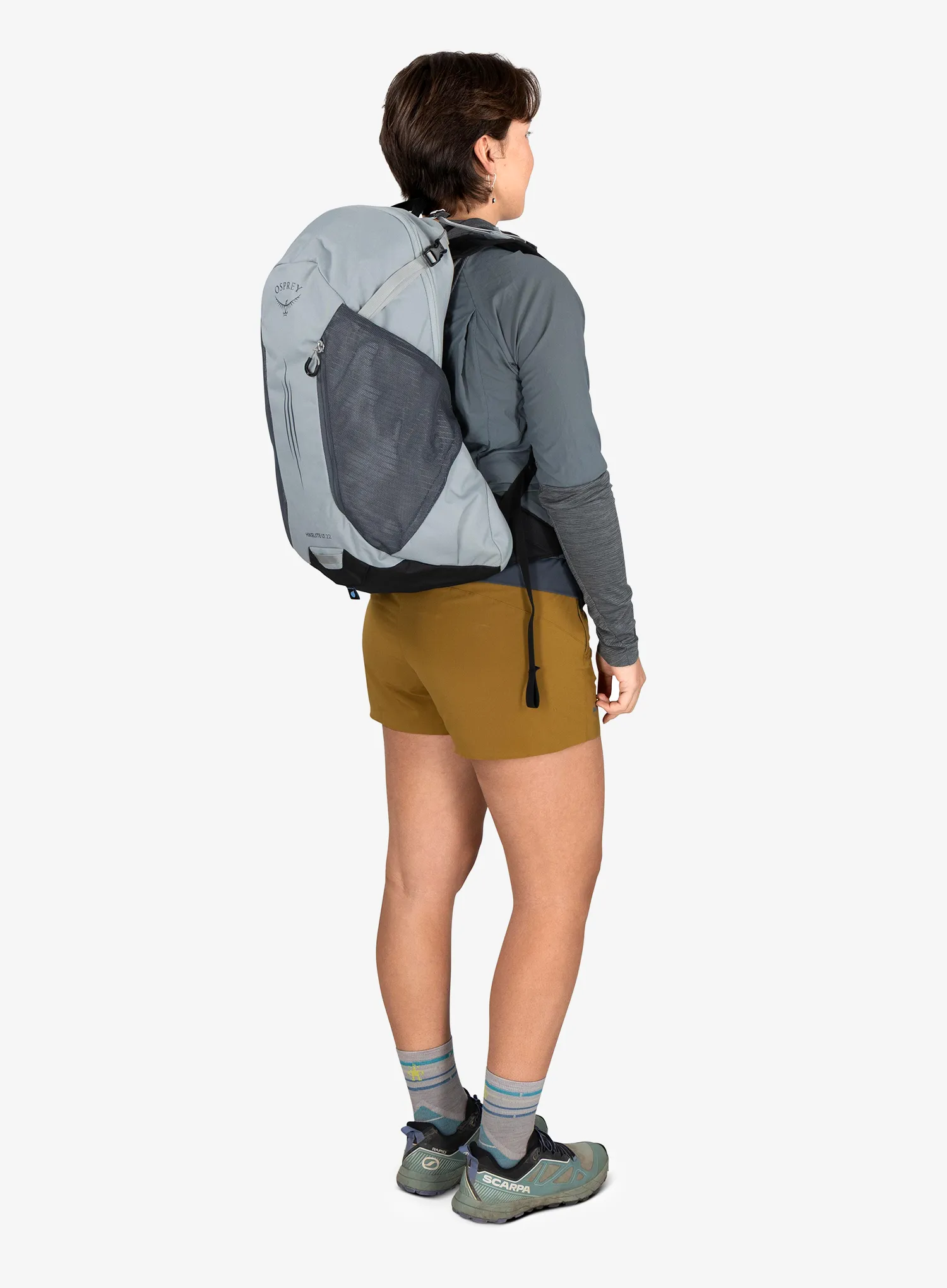 Wanderrucksack Osprey Hikelite LT 22 - silver lining